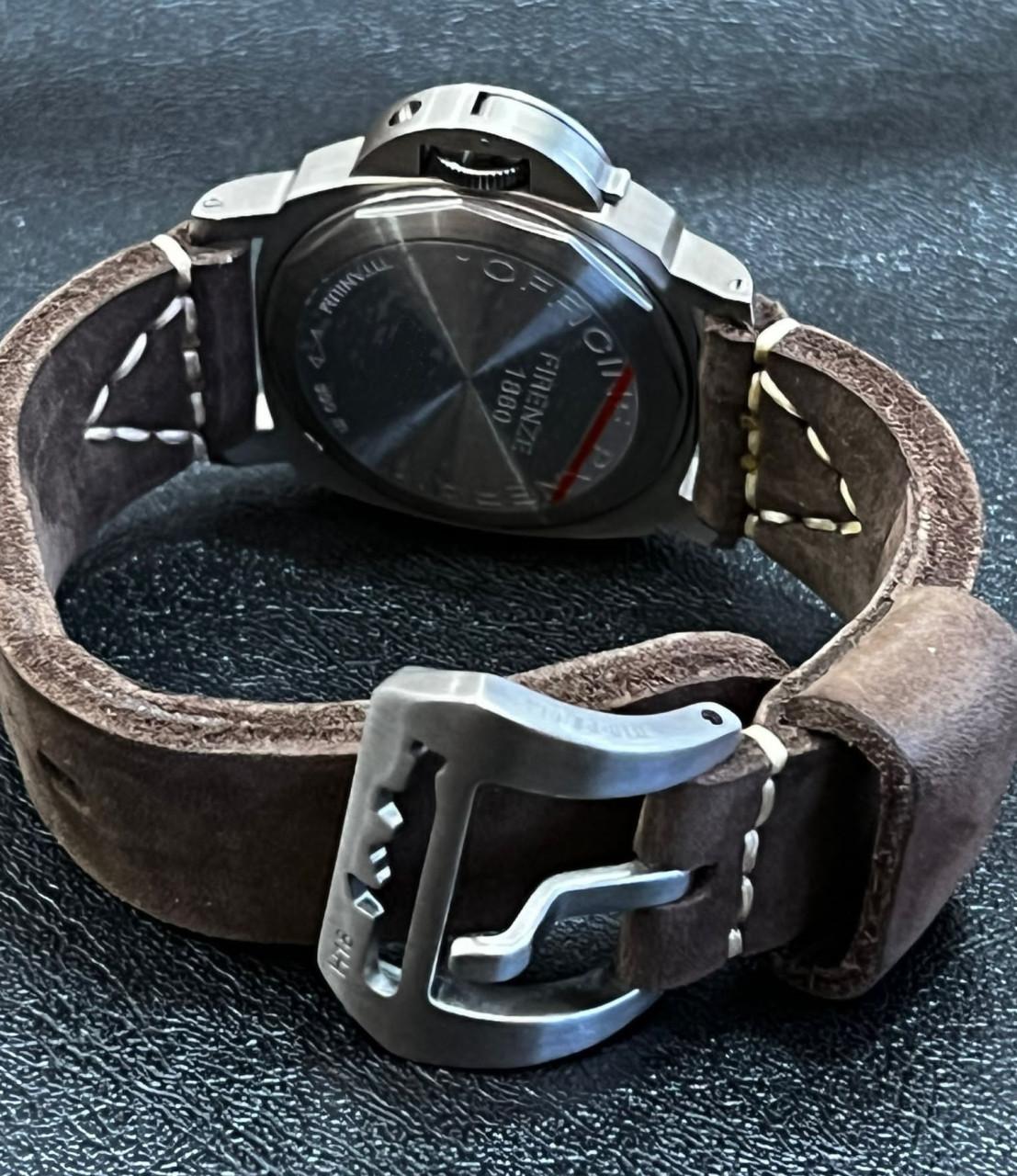 Luminor Power Reserve Titanium Brown Dial - PAM00057  