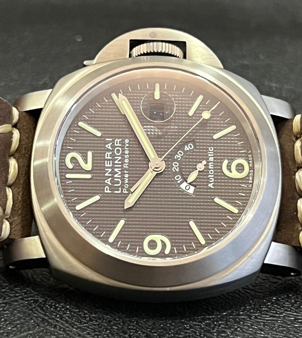 Luminor Power Reserve Titanium Brown Dial - PAM00057  