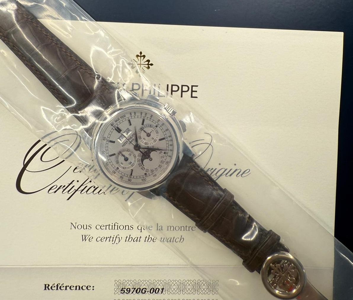 Perpetual Calendar Chronograph White Gold - 5970G-001