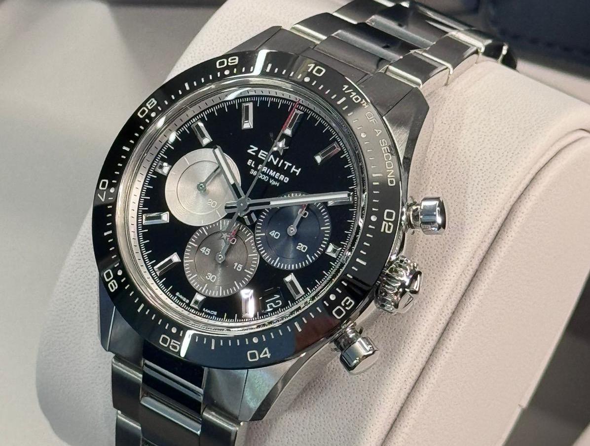 Chronomaster Sport Stainless Steel Black Dial - 03.3100.3600/21.M3100
