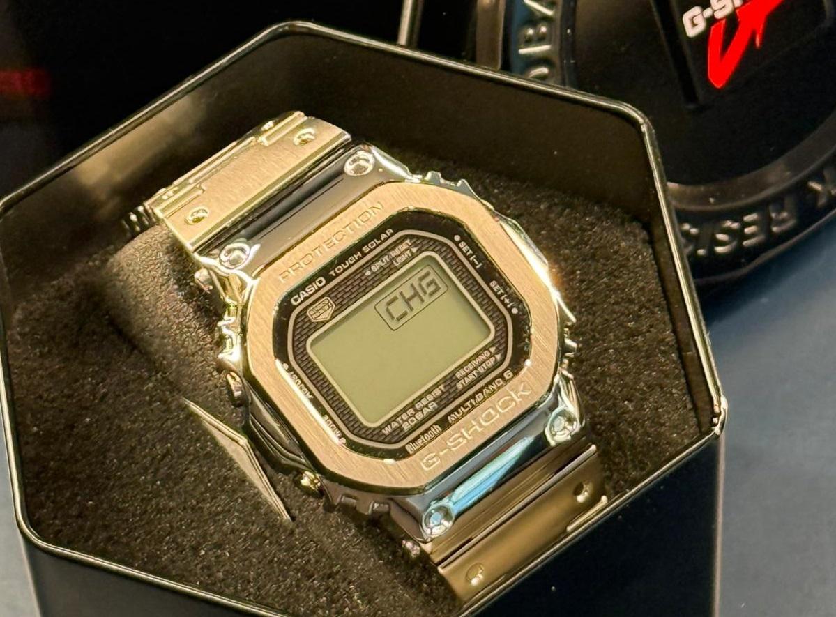 G-Shock Full Metal Tough Solar Bluetooth - GMW-B5000D-1ER 