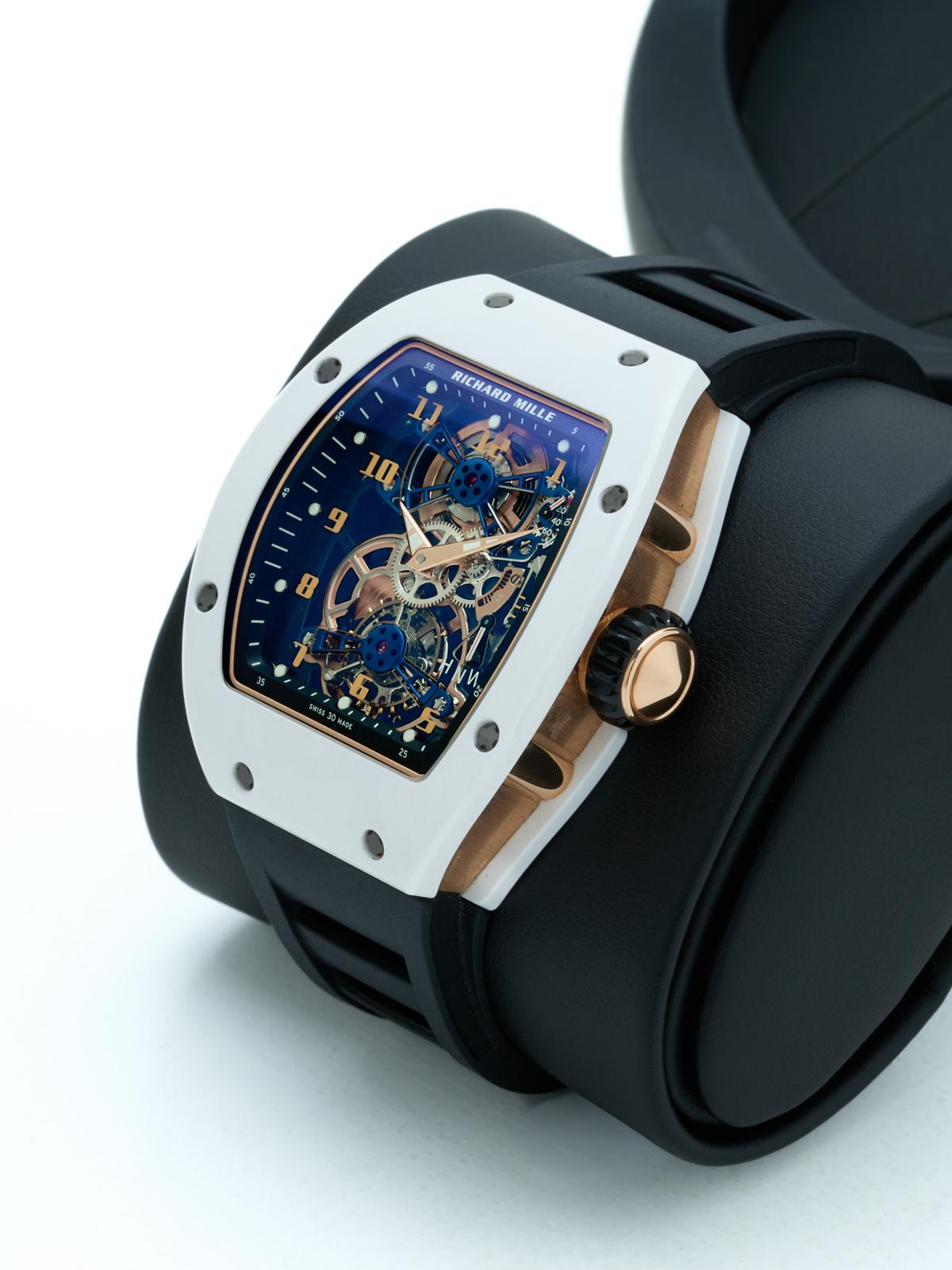 Manual Winding Tourbillon White Ceramic  - RM 17-02 