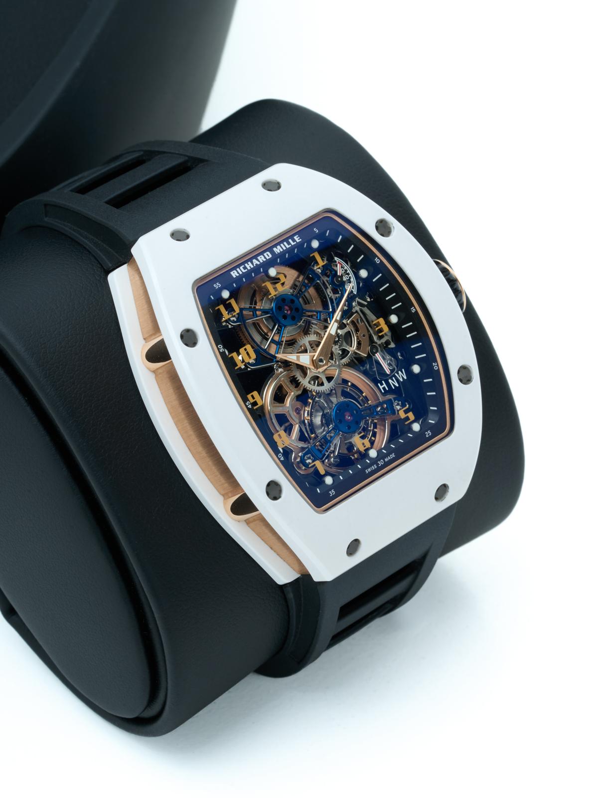 Manual Winding Tourbillon White Ceramic  - RM 17-02 