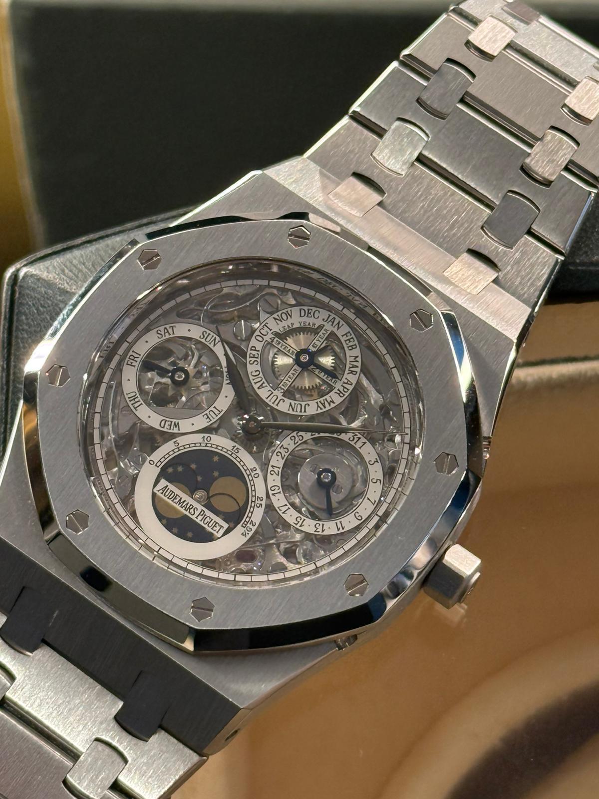 Royal Oak Skeleton Quantieme Perpetual Calendar Stainless Steel - 25829ST.OO.0944ST.01