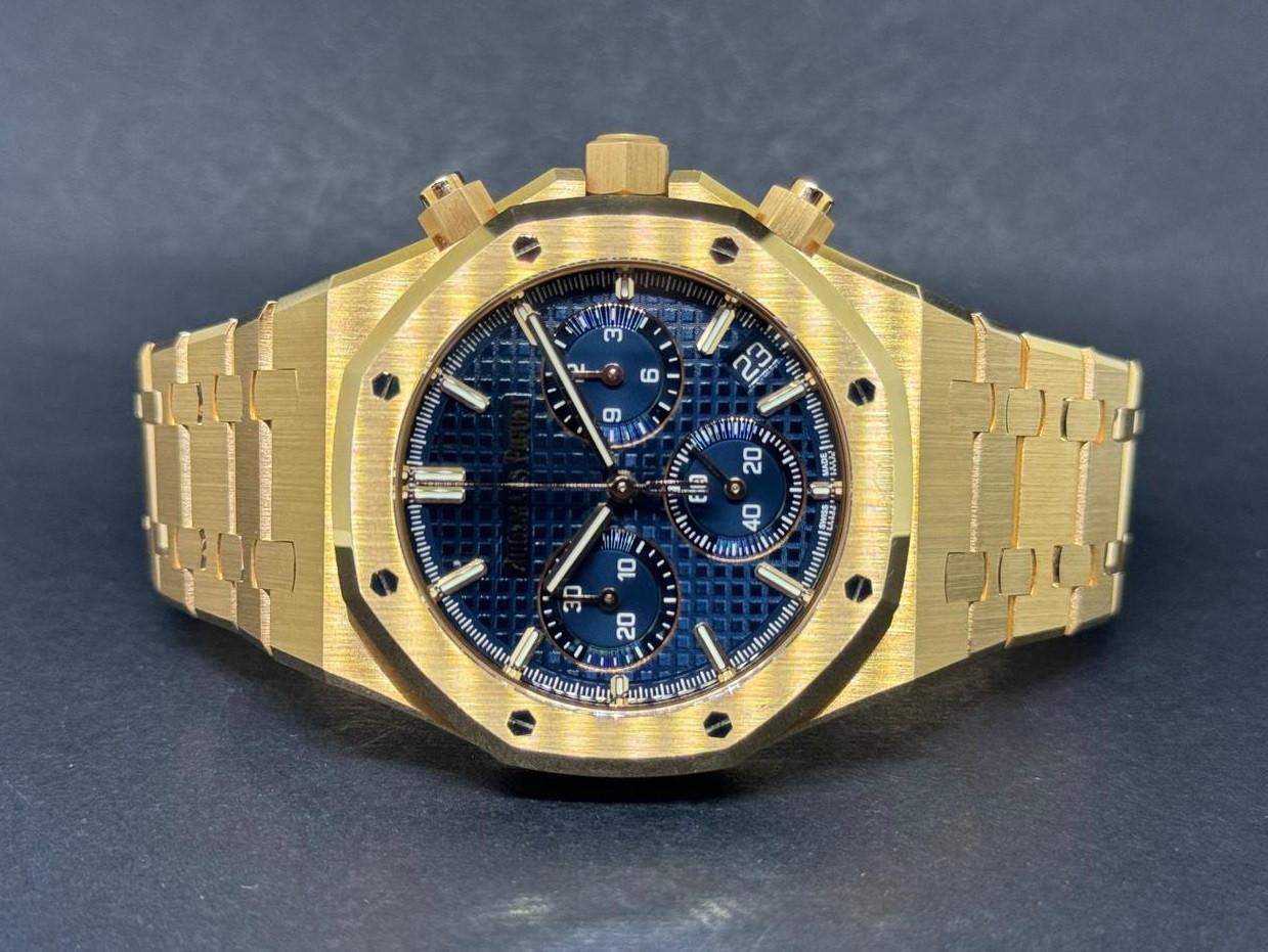 Royal Oak Chronograph "50th Anniversary" Blue Dial Rose Gold - 26240OR.OO.1320OR.01