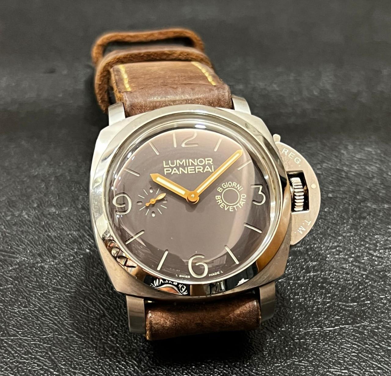 Luminor 1950 8 Days Steel Brown Dial Limited 150 Pcs. - PAM00203