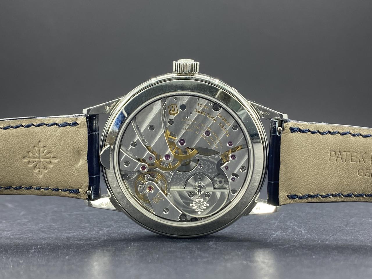 Grand Complications Perpetual Calendar Automatic Blue Dial Platinum - 5236P-001