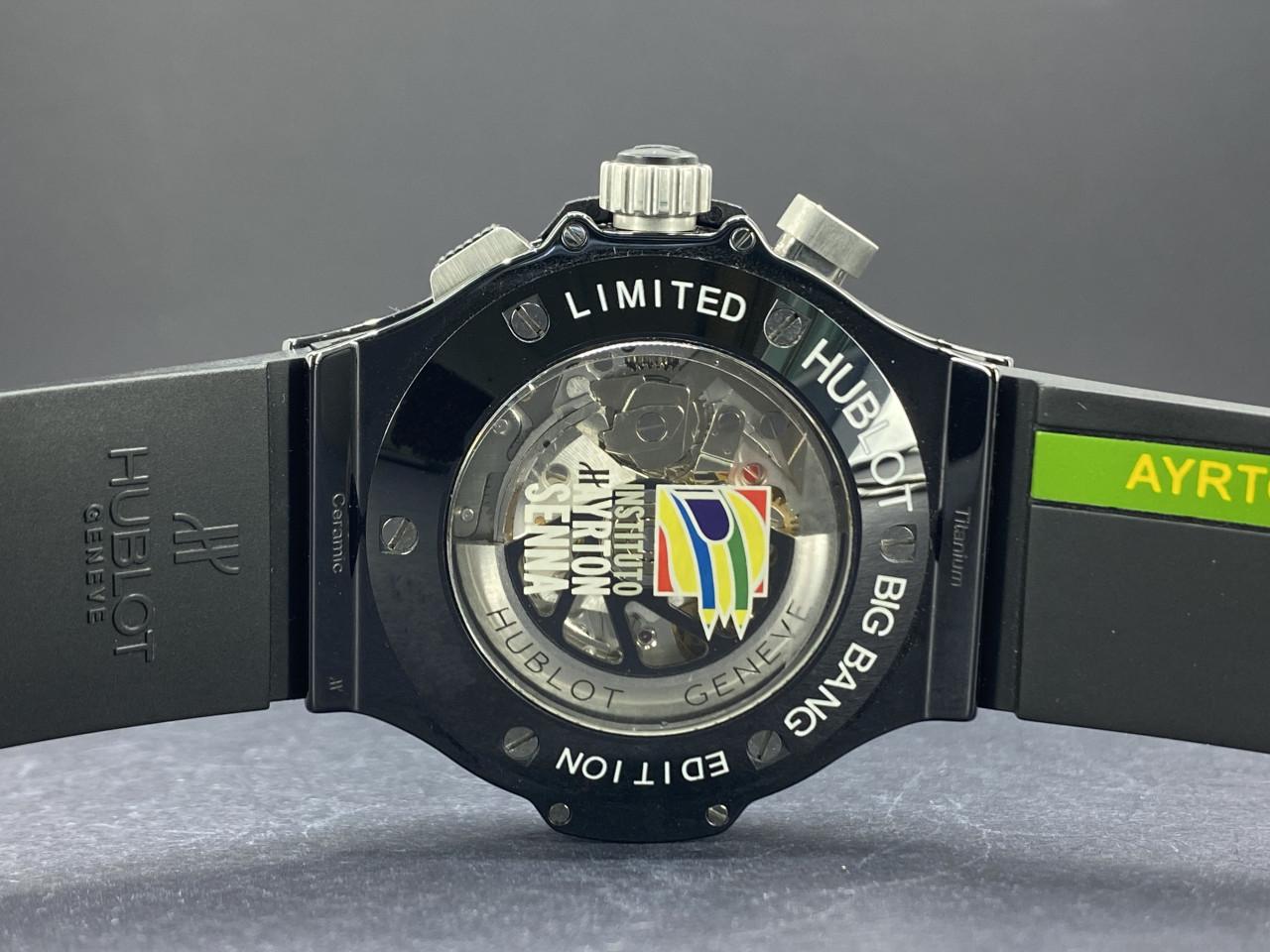 Big Bang Ayrton Senna Ceramic Rattrapante Limited Edition - 309.CM.134.RX.AES07