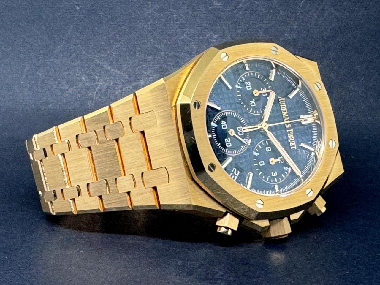 Royal Oak Chronograph "50th Anniversary" Blue Dial Rose Gold - 26240OR.OO.1320OR.01