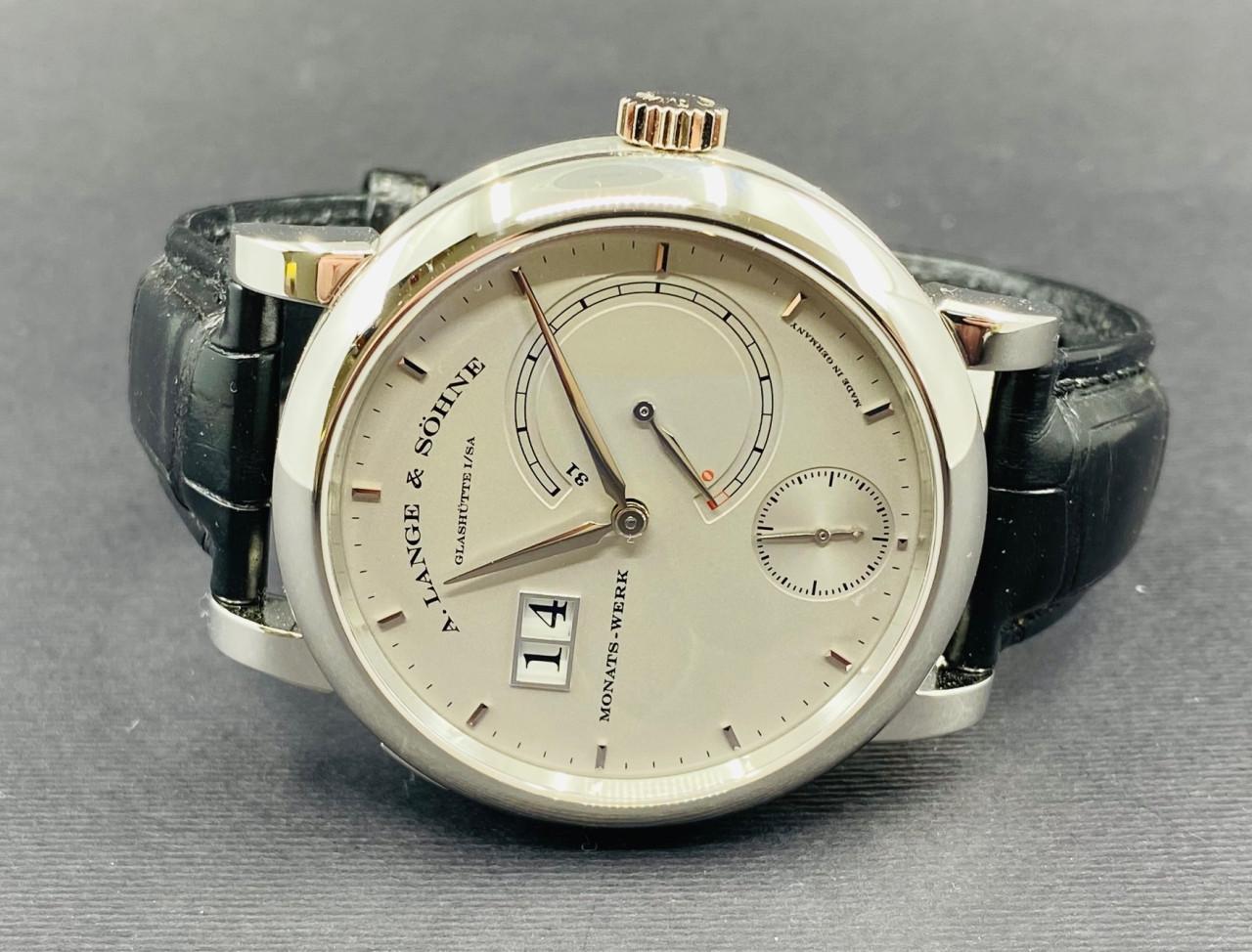 Lange 31 Power Reserve Platinum Silver Dial - 130.025F