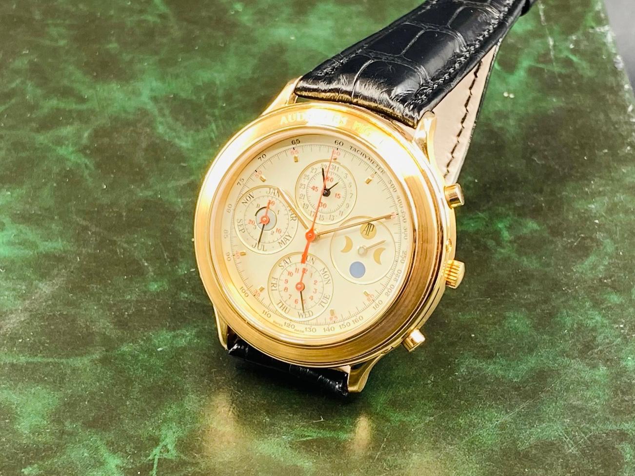 Huitième Perpetual Calendar Chronograph Rose Gold - 25695OR