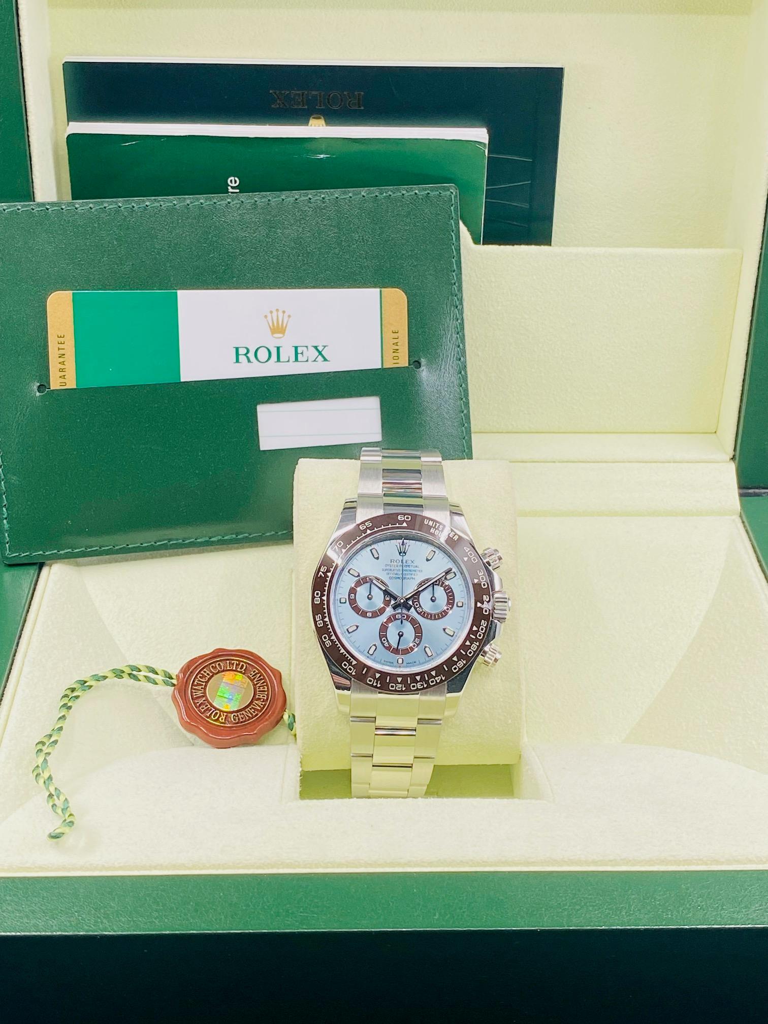 Cosmograph Daytona Cerachrom Ice Blue - 116506