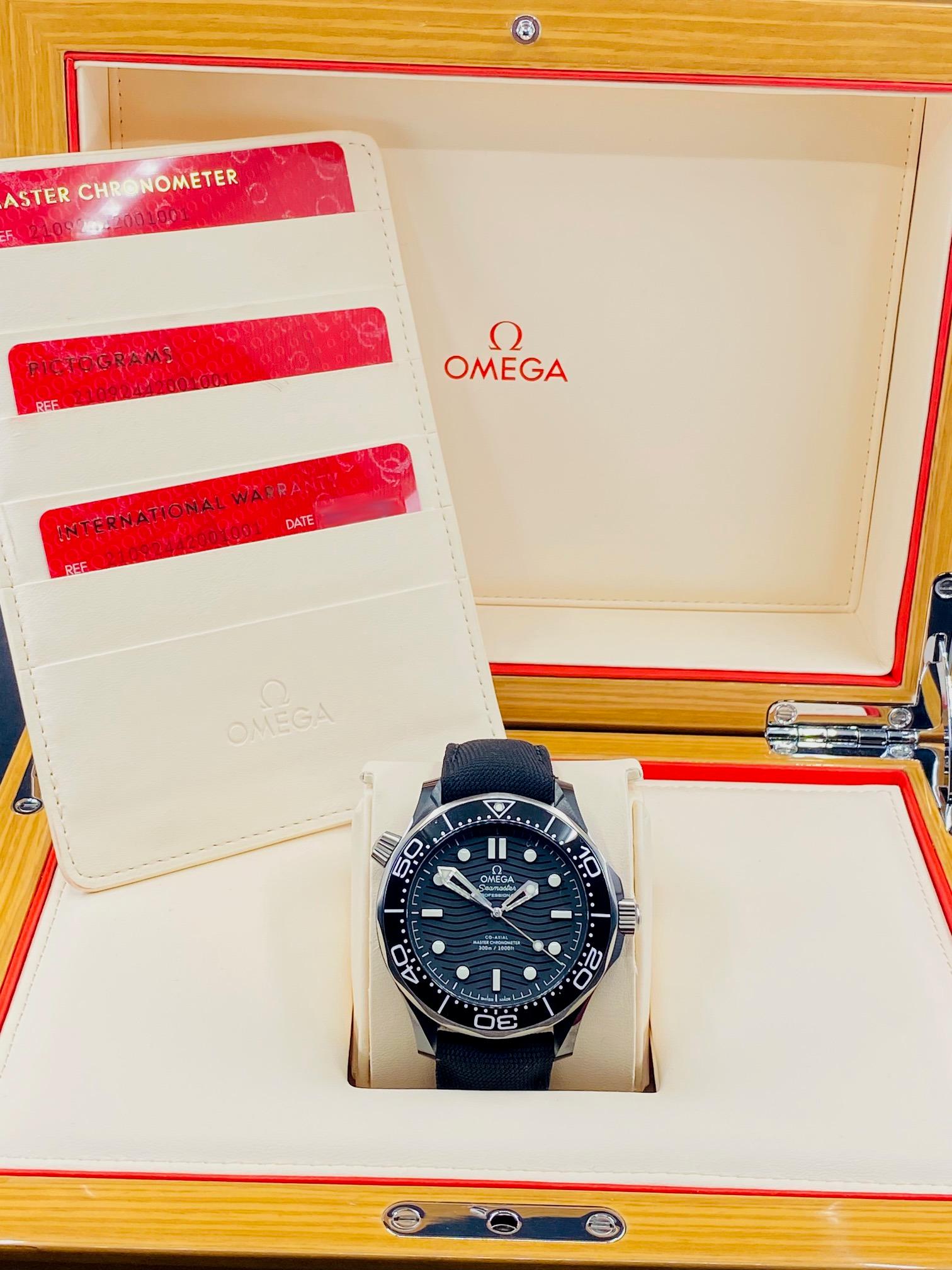 Seamaster Diver 300M Master Co-Axial 43.5 Ceramic Titanium - 210.92.44.20.01.001