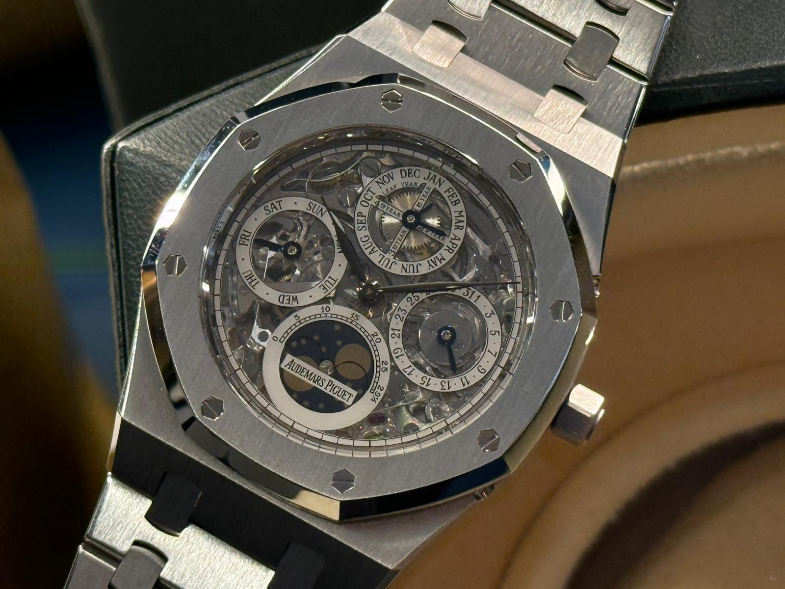 Royal Oak Skeleton Quantieme Perpetual Calendar Stainless Steel - 25829ST.OO.0944ST.01