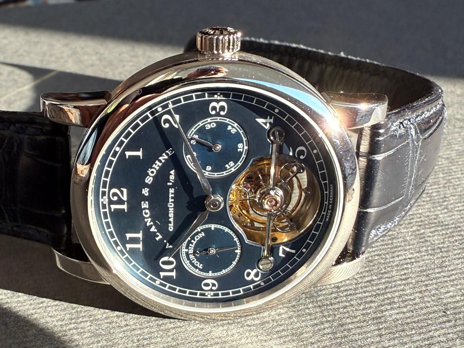 Tourbillon Pour le Mérite White Gold Blue Dial Limited Edition 150 Pcs. - 701.007