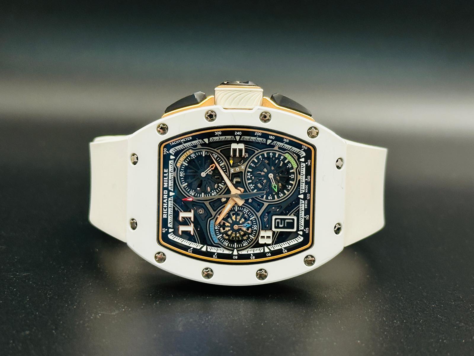 Automatic Winding Lifestyle Flyback Chronograph Ceramic - RM72-01