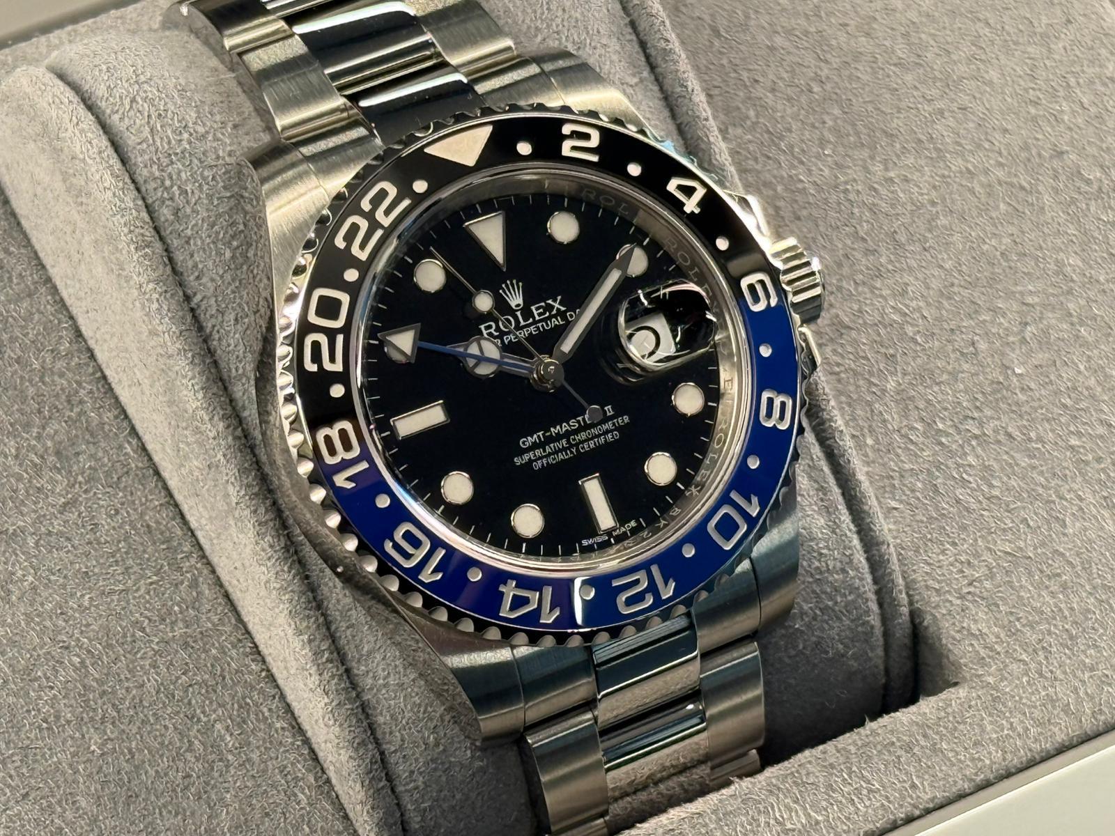 Oyster Perpetual Date GMT-Master II Blue Black - 116710BLNR