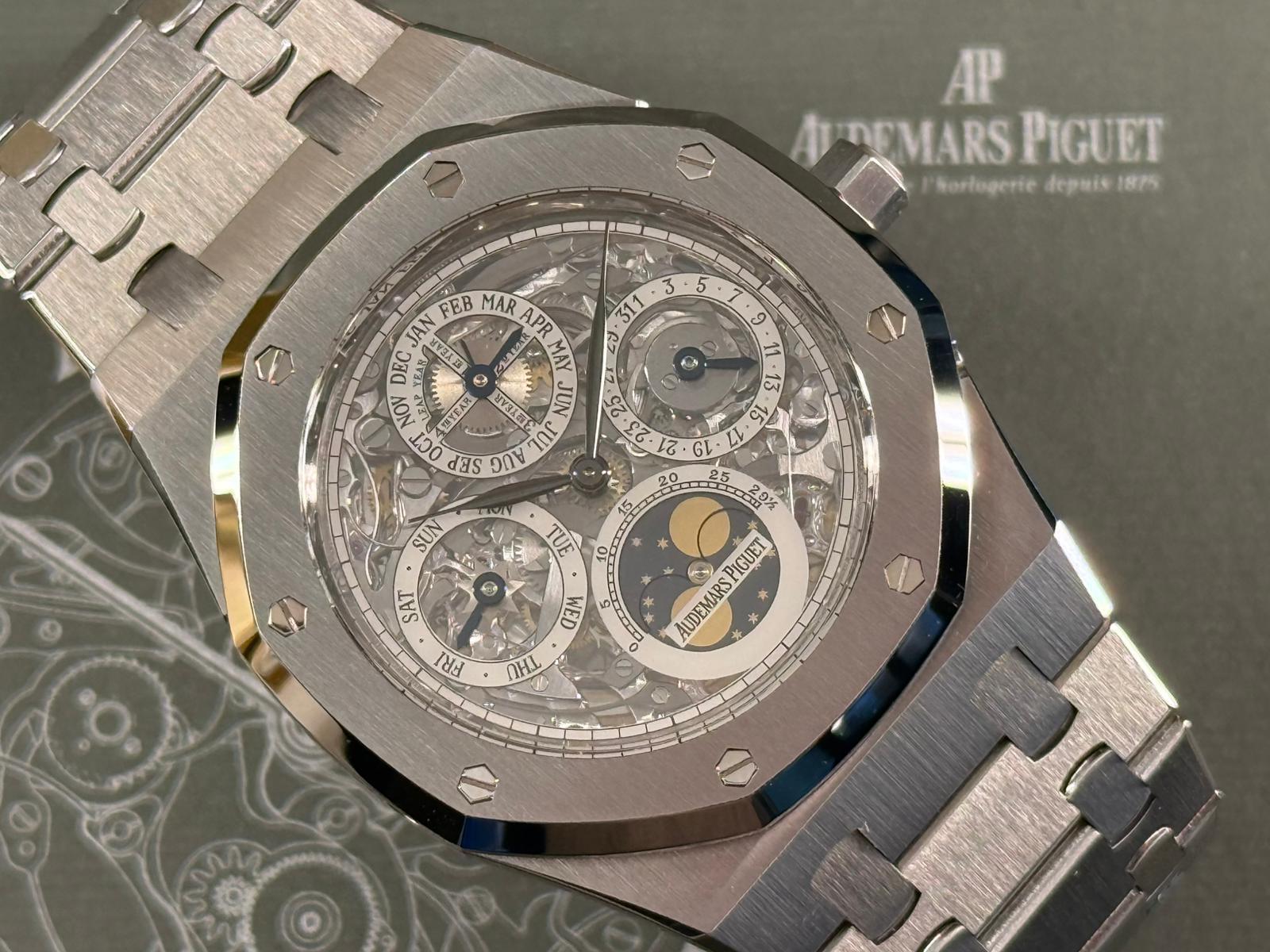 Royal Oak Skeleton Quantieme Perpetual Calendar Stainless Steel - 25829ST.OO.0944ST.01