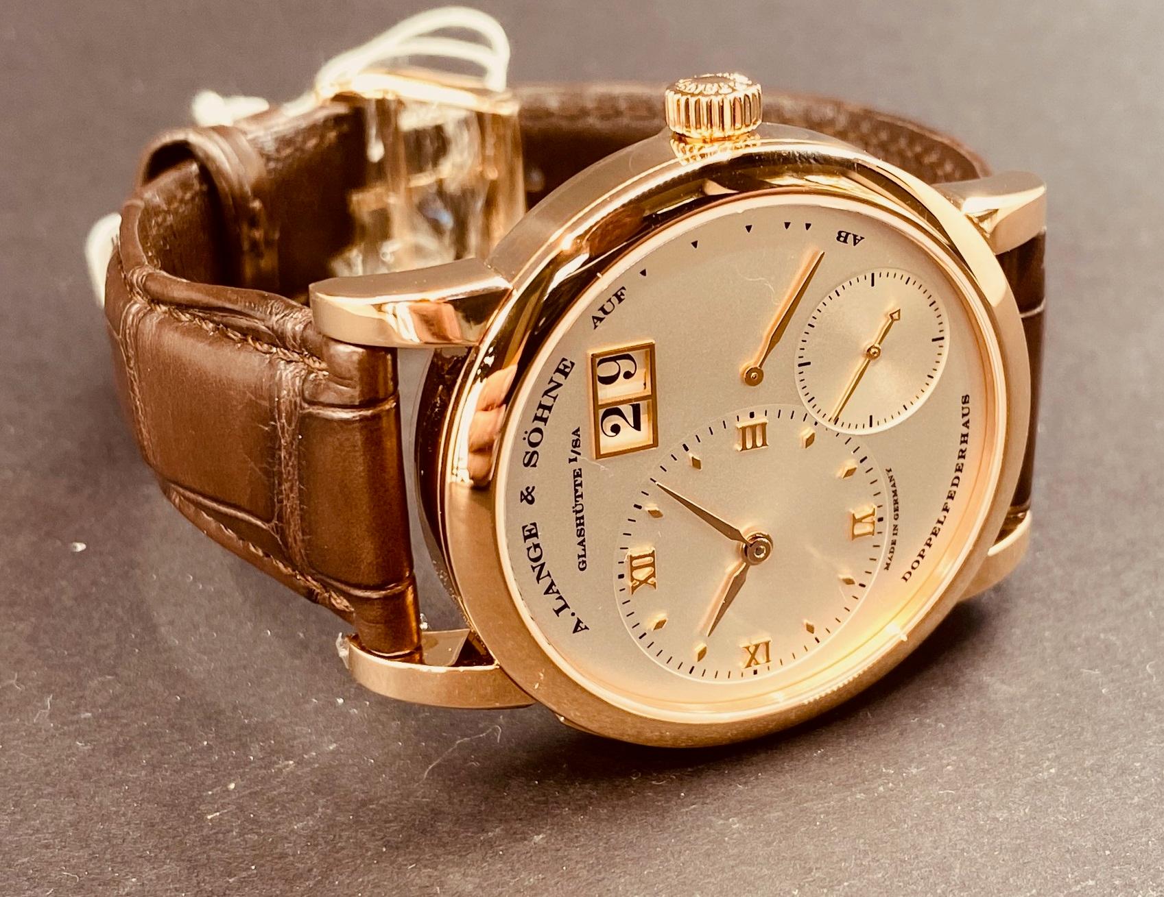 Lange 1 Pink Gold Silver Dial - 101.032