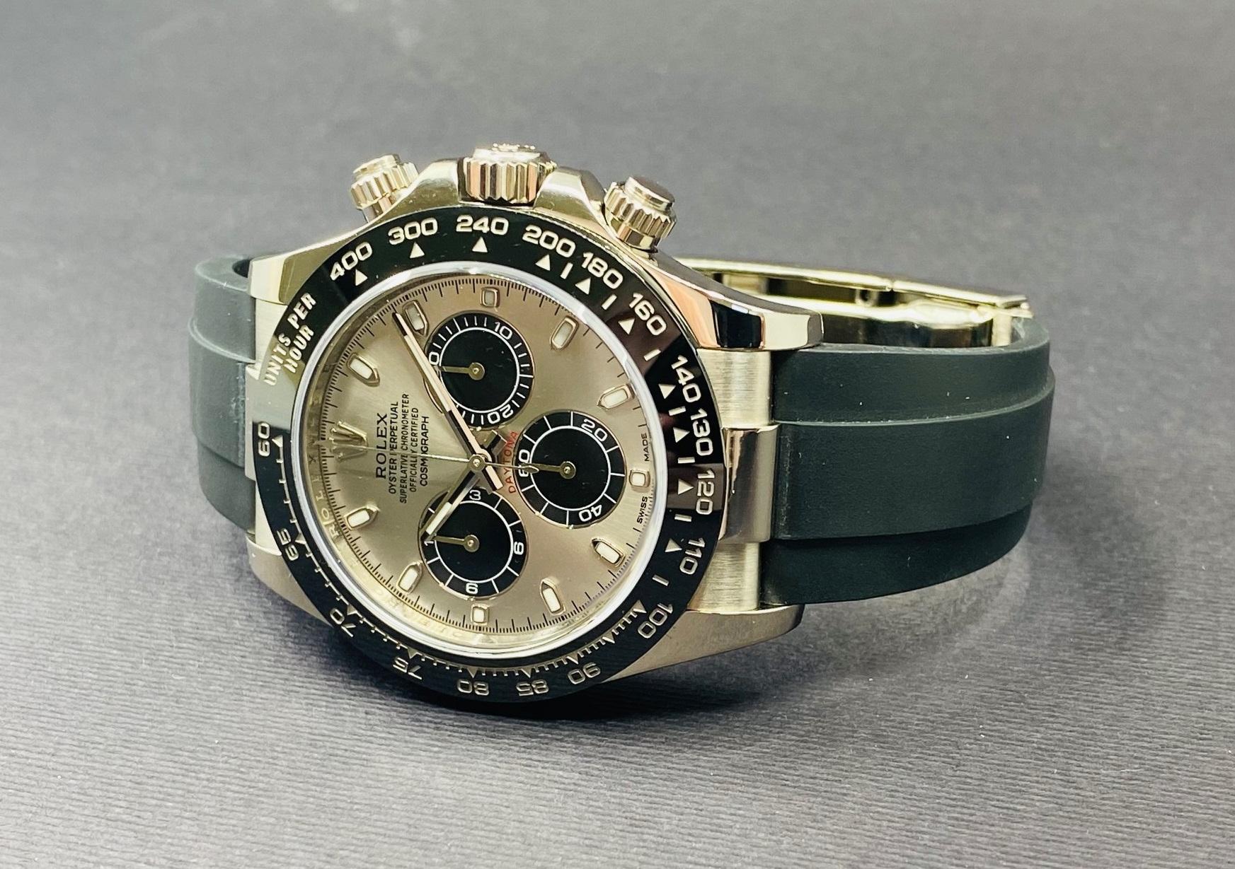 Cosmograph Daytona White Gold Cerachrom Oysterflex "Ghost Dial” - 116519LN