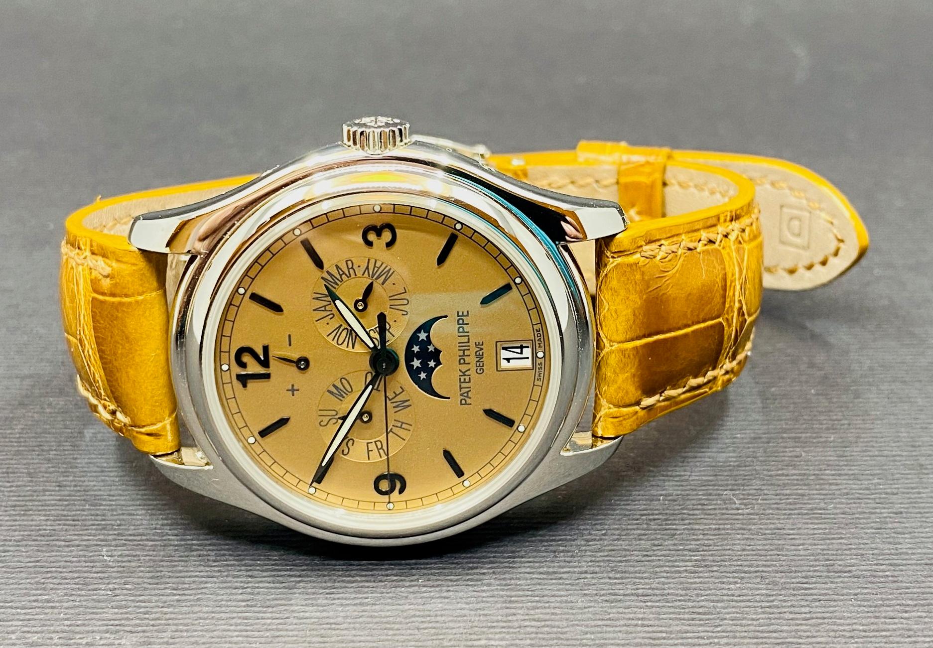 Annual Calendar Advanced Research Platinum Salmon Dial Limited 300 Pcs. - 5450P-001