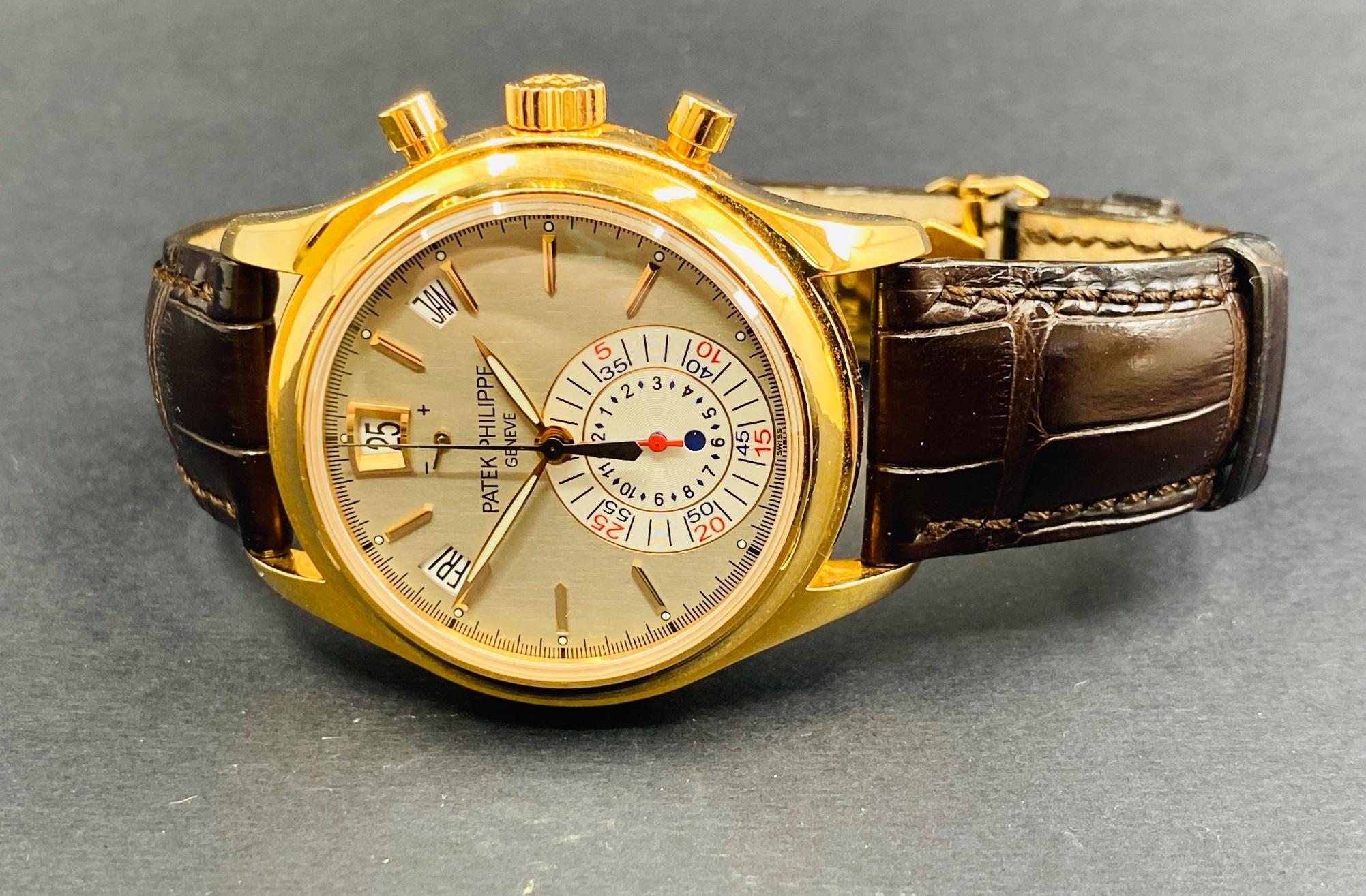 Annual Calendar Chronograph Rose Gold - 5960R-001