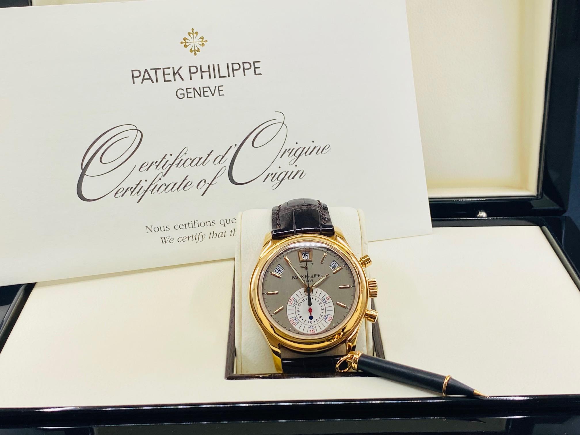 Annual Calendar Chronograph Rose Gold - 5960R-001
