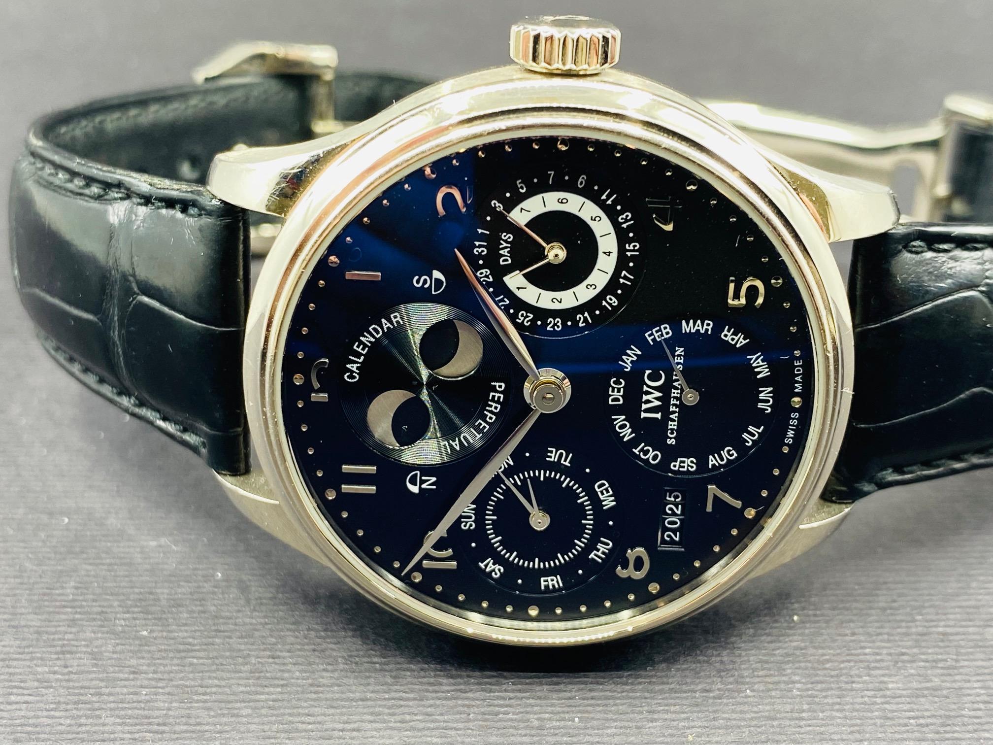 Portuguese Perpetual White Gold Zegg & Cerlati Limited 11 Pcs. - IW502118