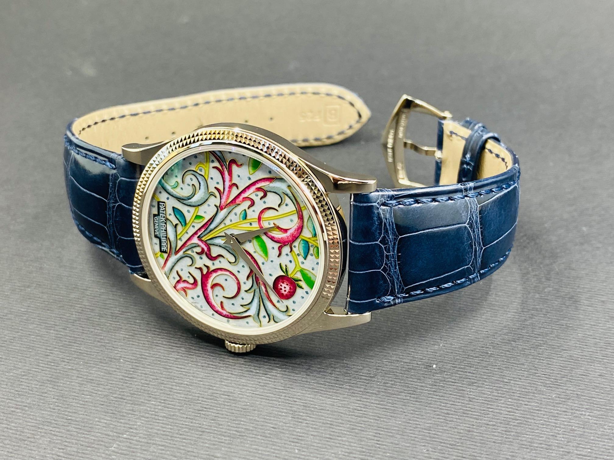 Calatrava Rare Handcrafts Medieval Ornaments White Gold - 5177G-023