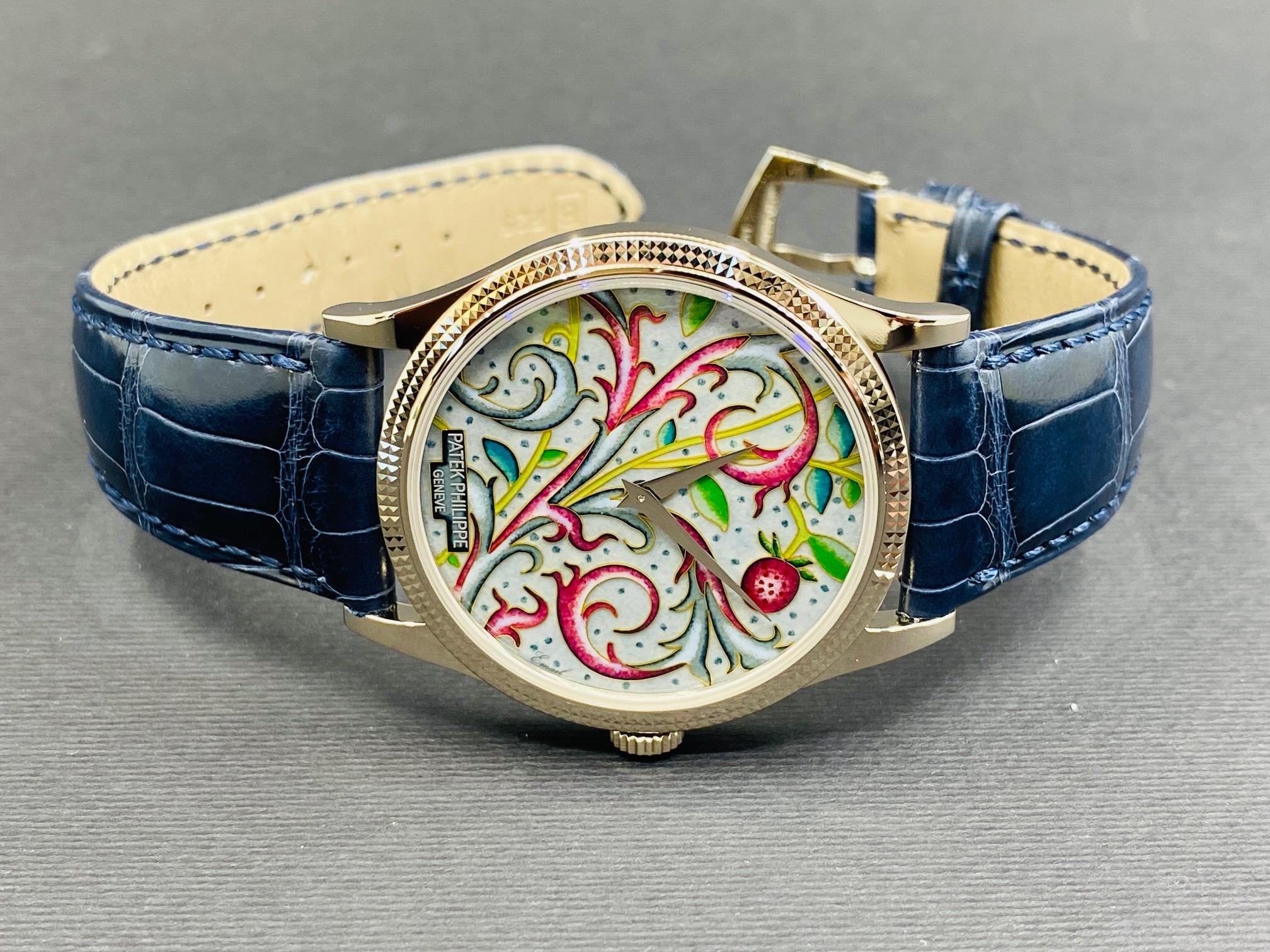 Calatrava Rare Handcrafts Medieval Ornaments White Gold - 5177G-023