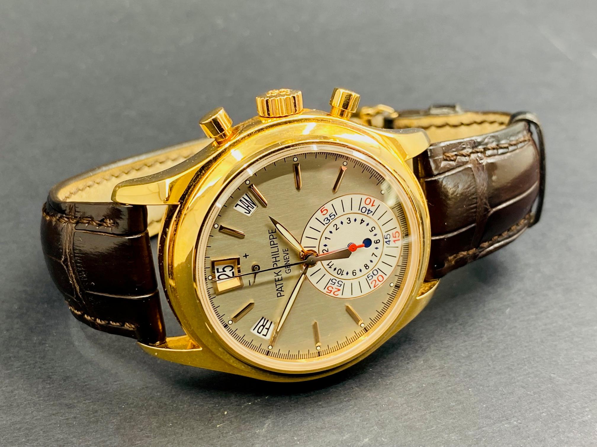 Annual Calendar Chronograph Rose Gold - 5960R-001