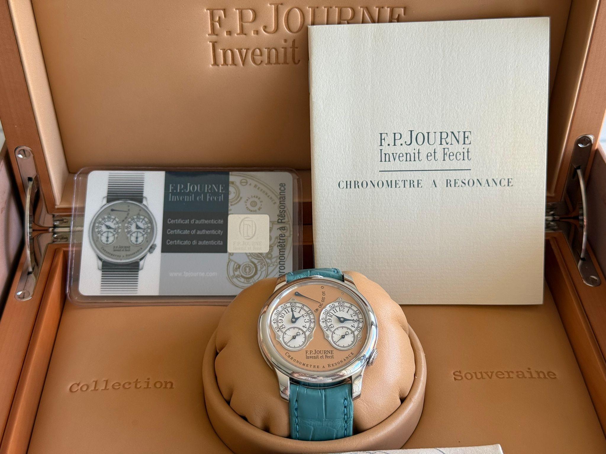 Chronomètre à Résonance Platinum - Very Rare early Série with Cal 1499.2