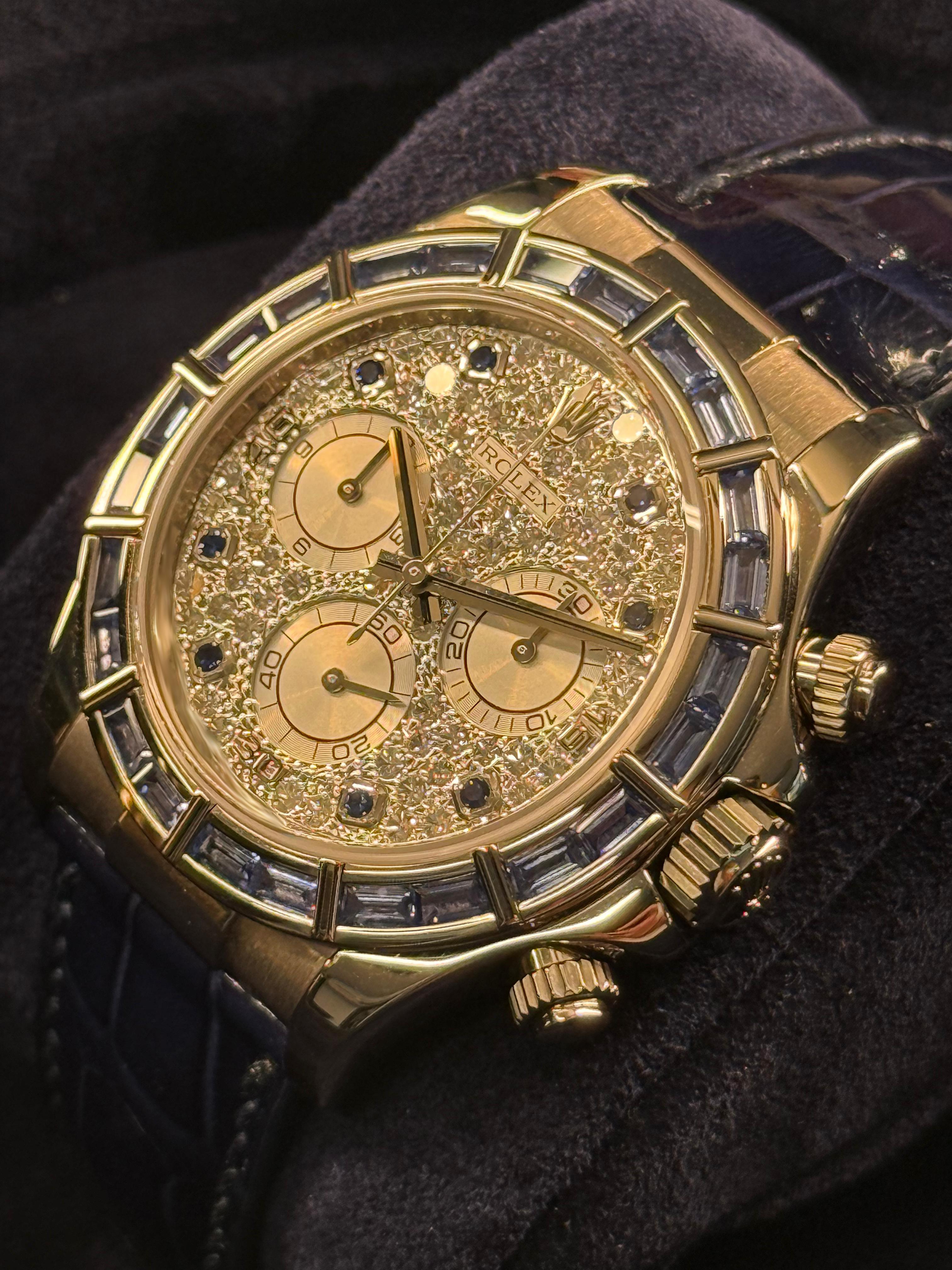 Oyster Perpetual Daytona Sapphire White Gold Diamonds Dial - 116589 SACI