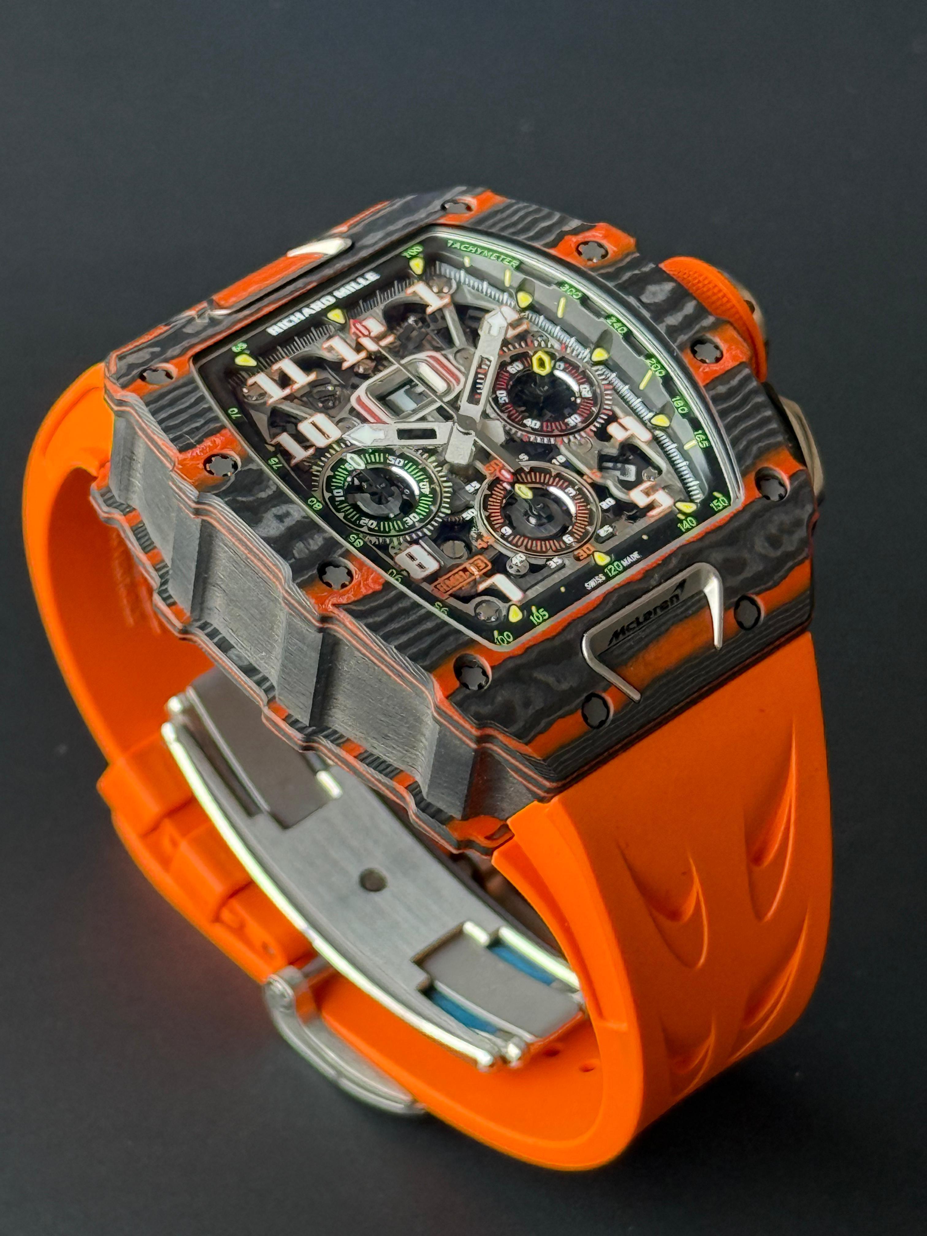 Flyback Chronograph McLaren Limited Edition 500 Pcs. - RM11-03