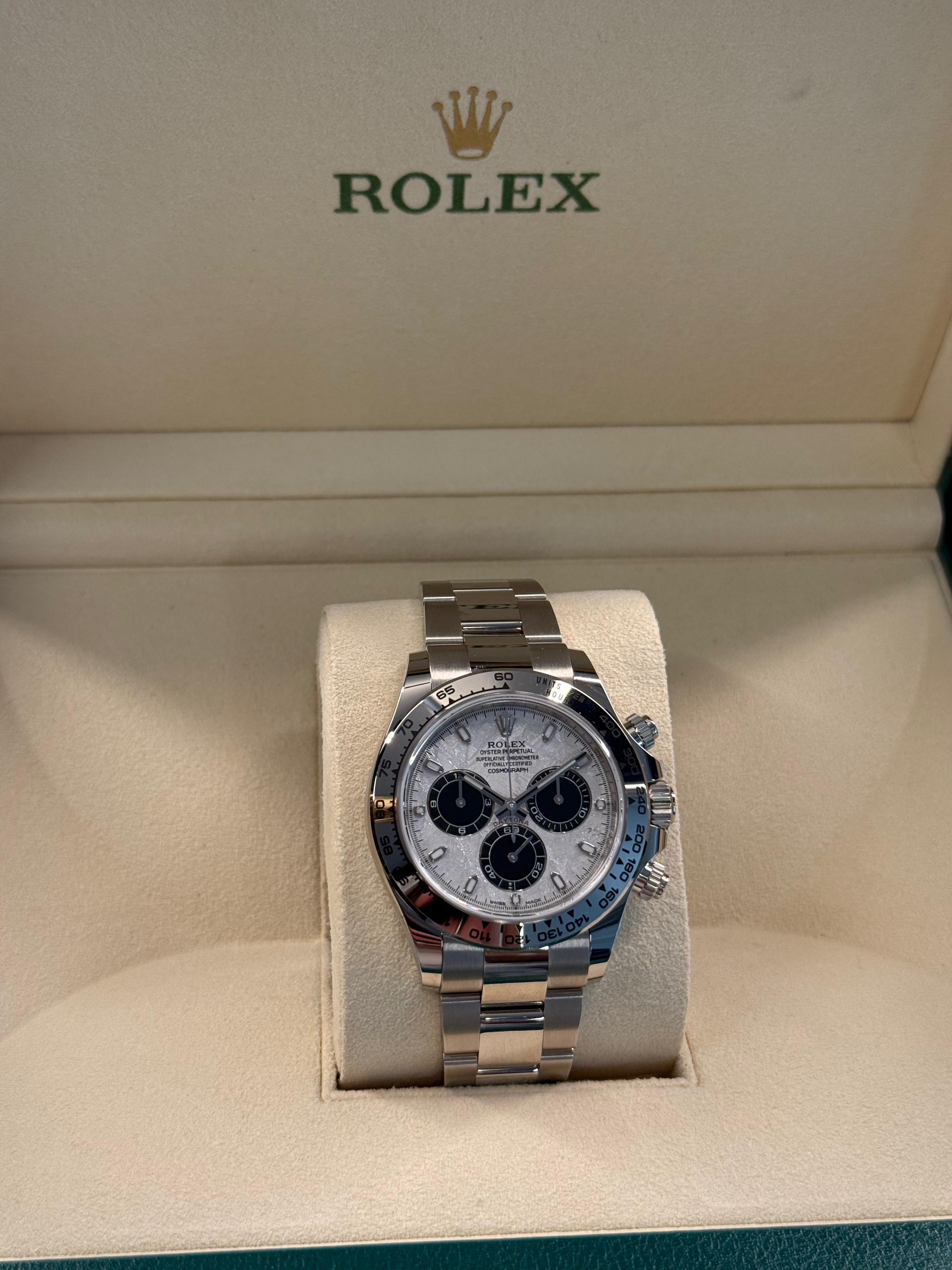 Oyster Perpetual Cosmograph Daytona Meteorite and Black Dial - 116509