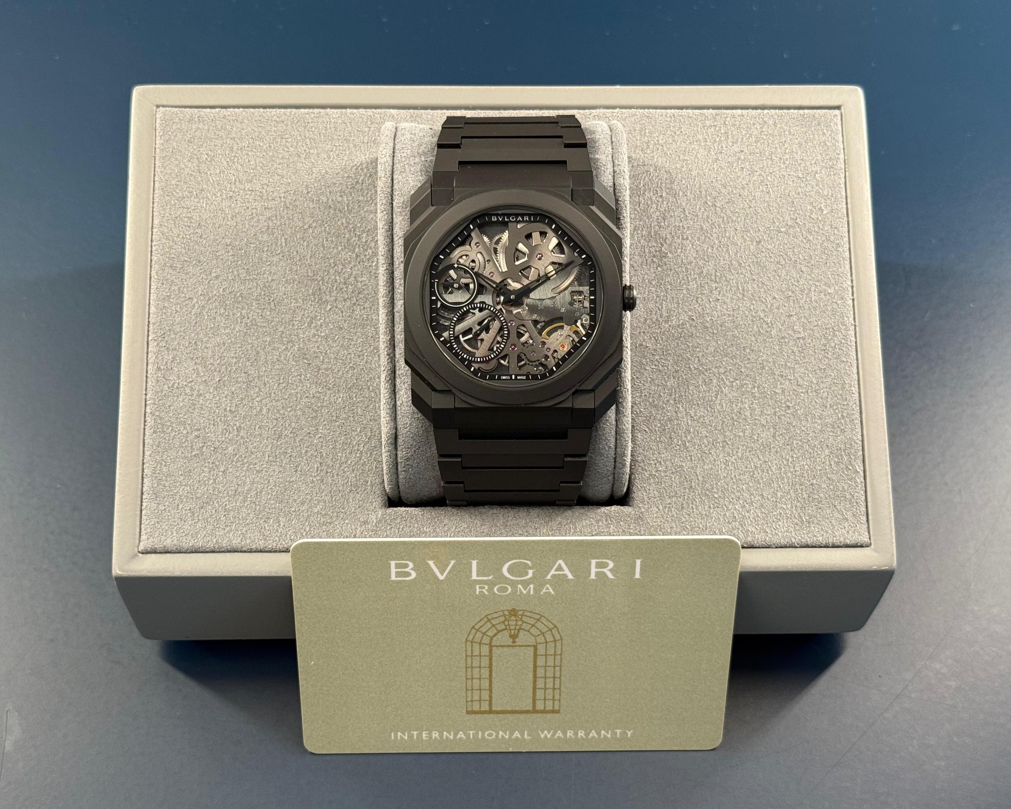 Octo Finissimo Skeleton Black Ceramic - 103126