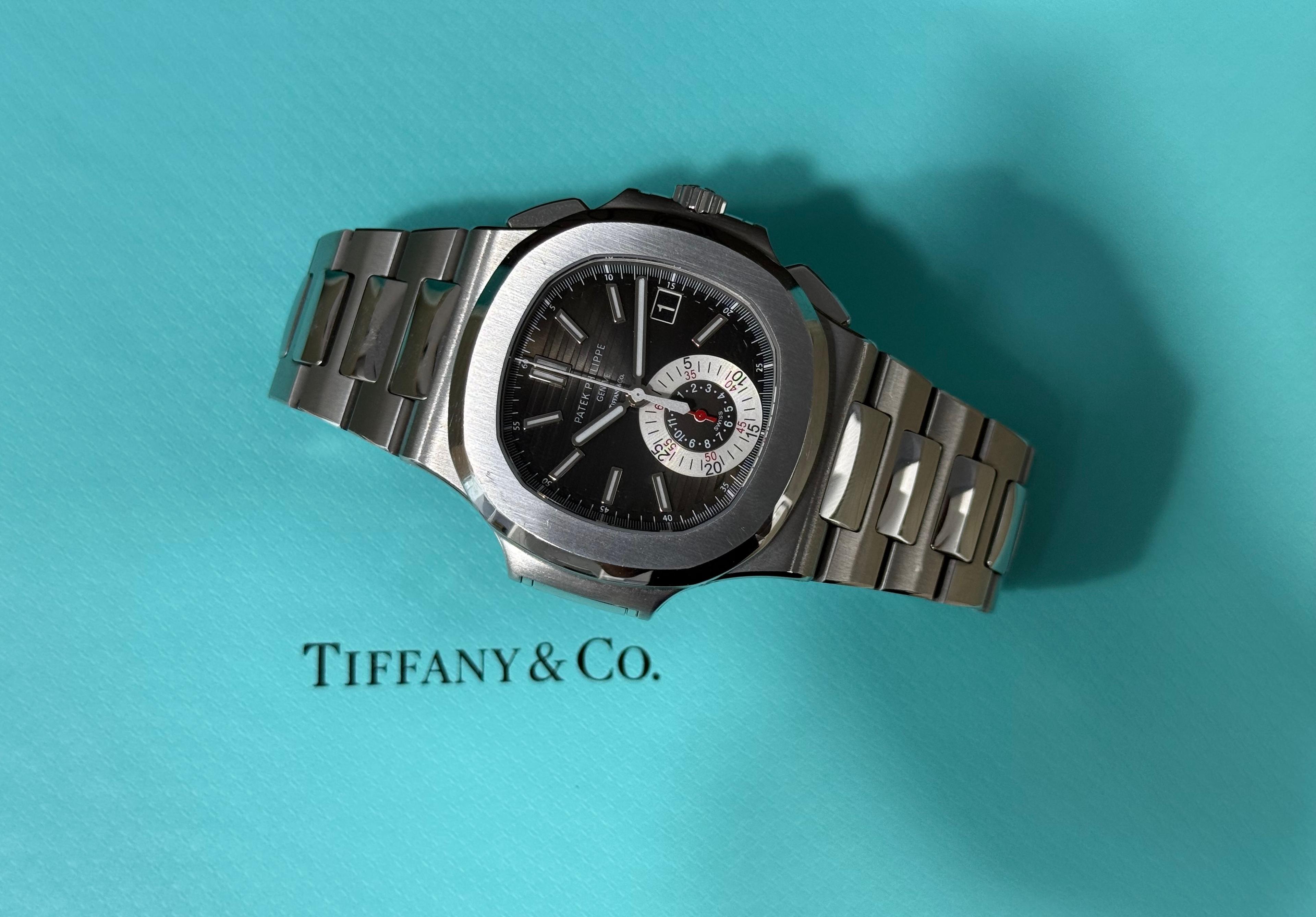 Tiffany & Co. Dial Nautilus Chronograph Steel - 5980/1A-014