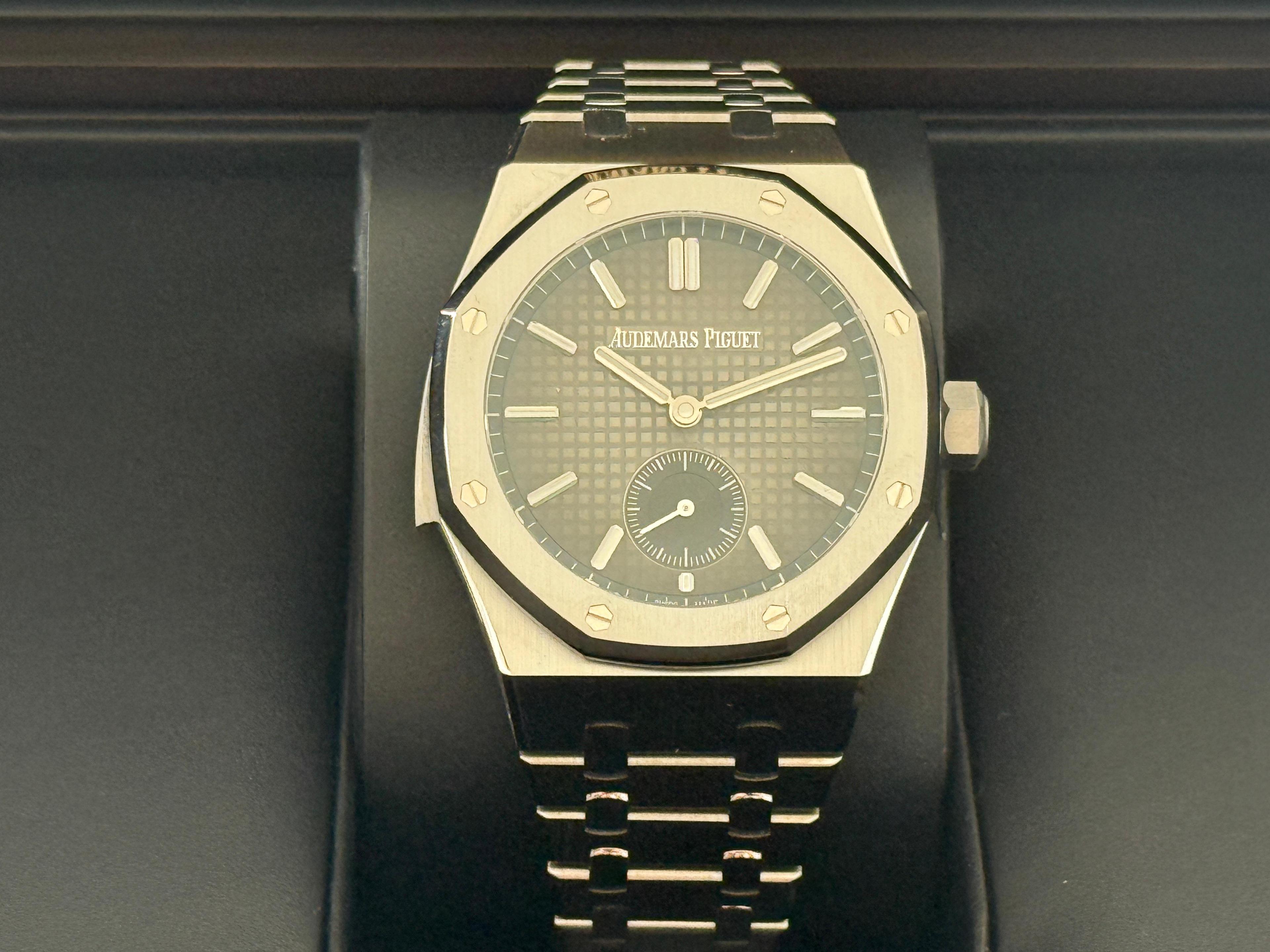 Royal Oak Minute Repeater Supersonnerie Titanium Grey Dial - 26591TI.OO.1252TI.03