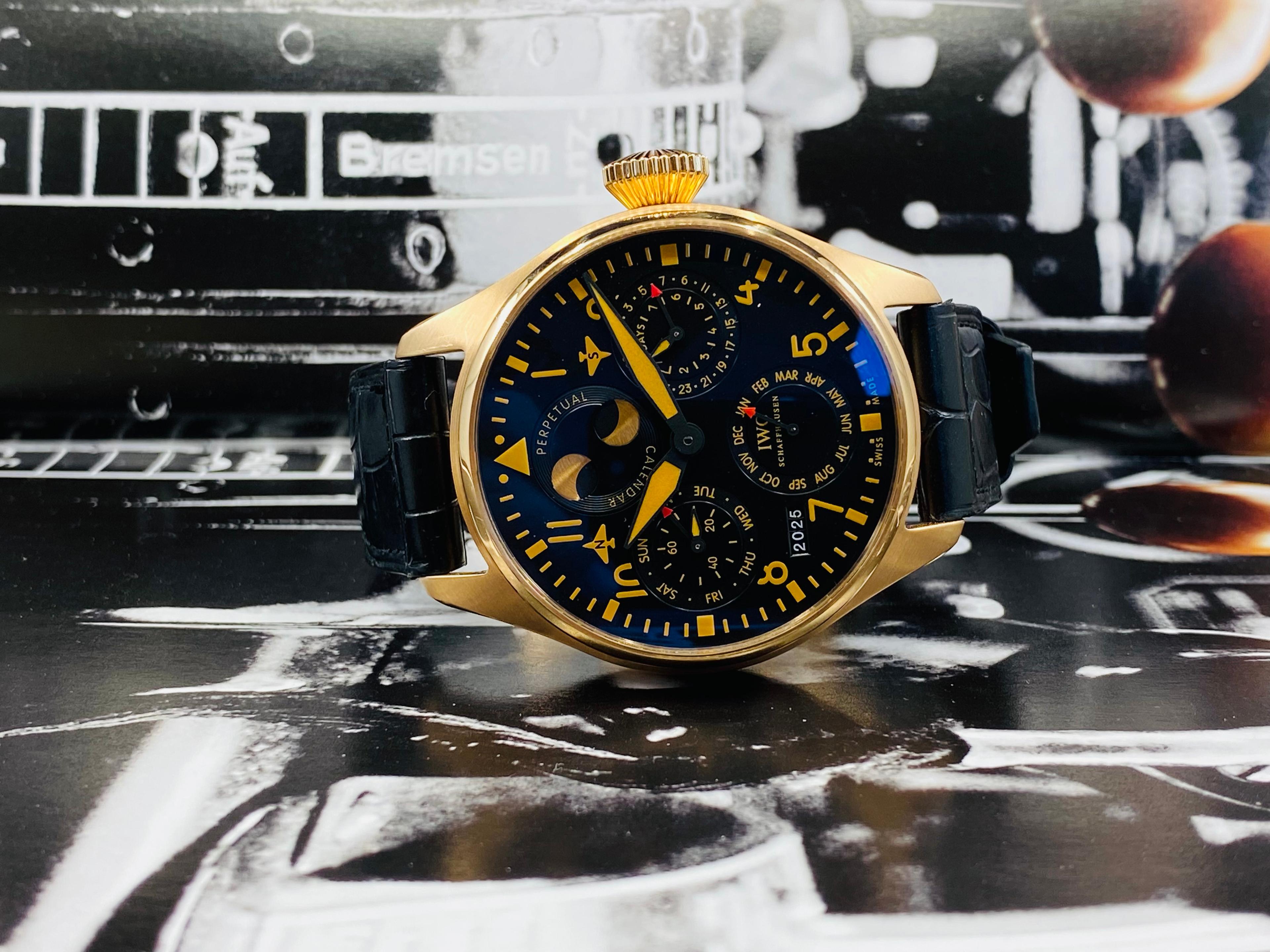 Big Pilot's Watch Perpetual Red Gold Boutique Ed 2011 Limited 250 Pcs. - IW502635