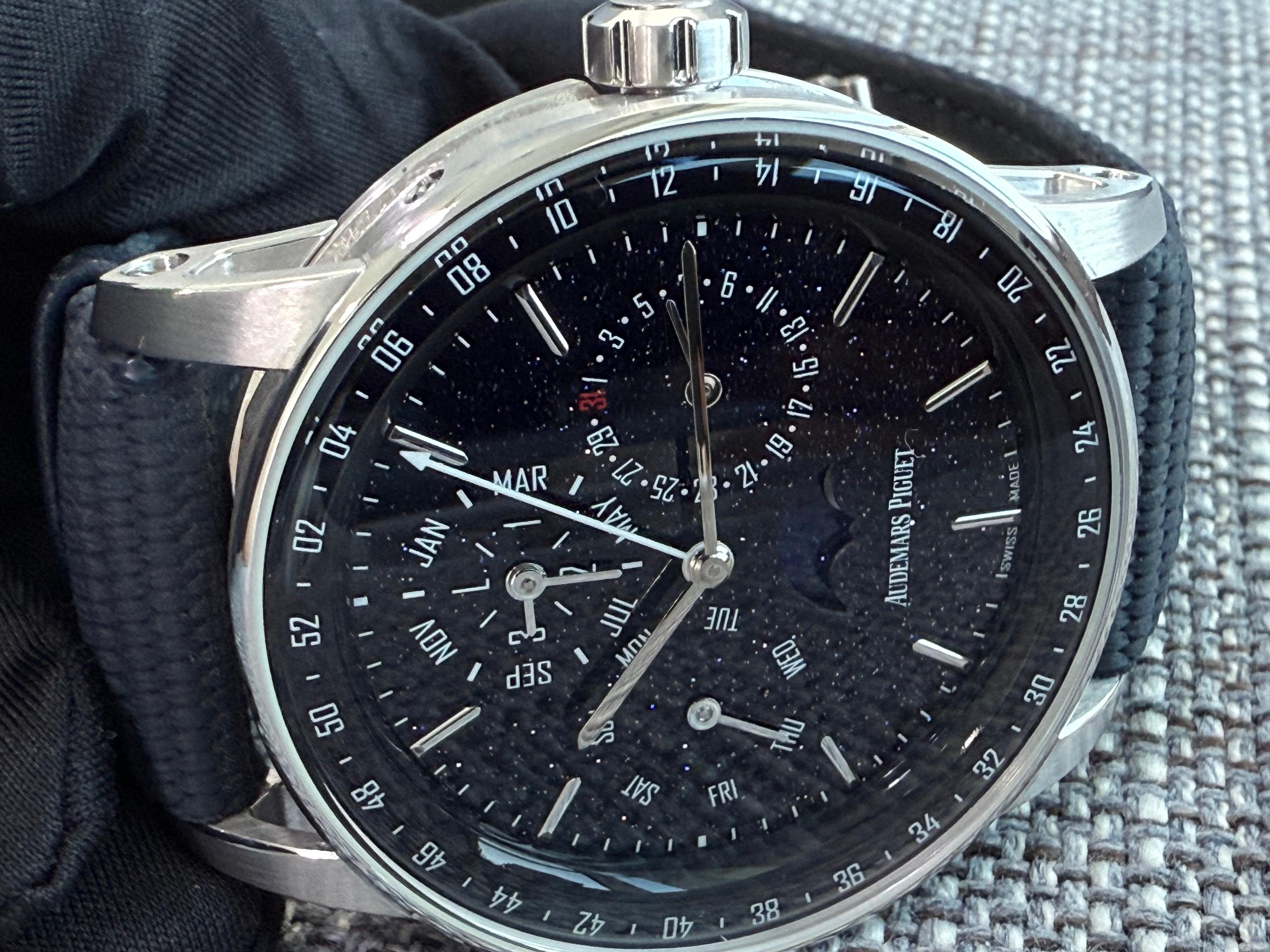 Perpetual Calendar CODE 11.59 White Gold - 26394BC.OO.D027KB.01