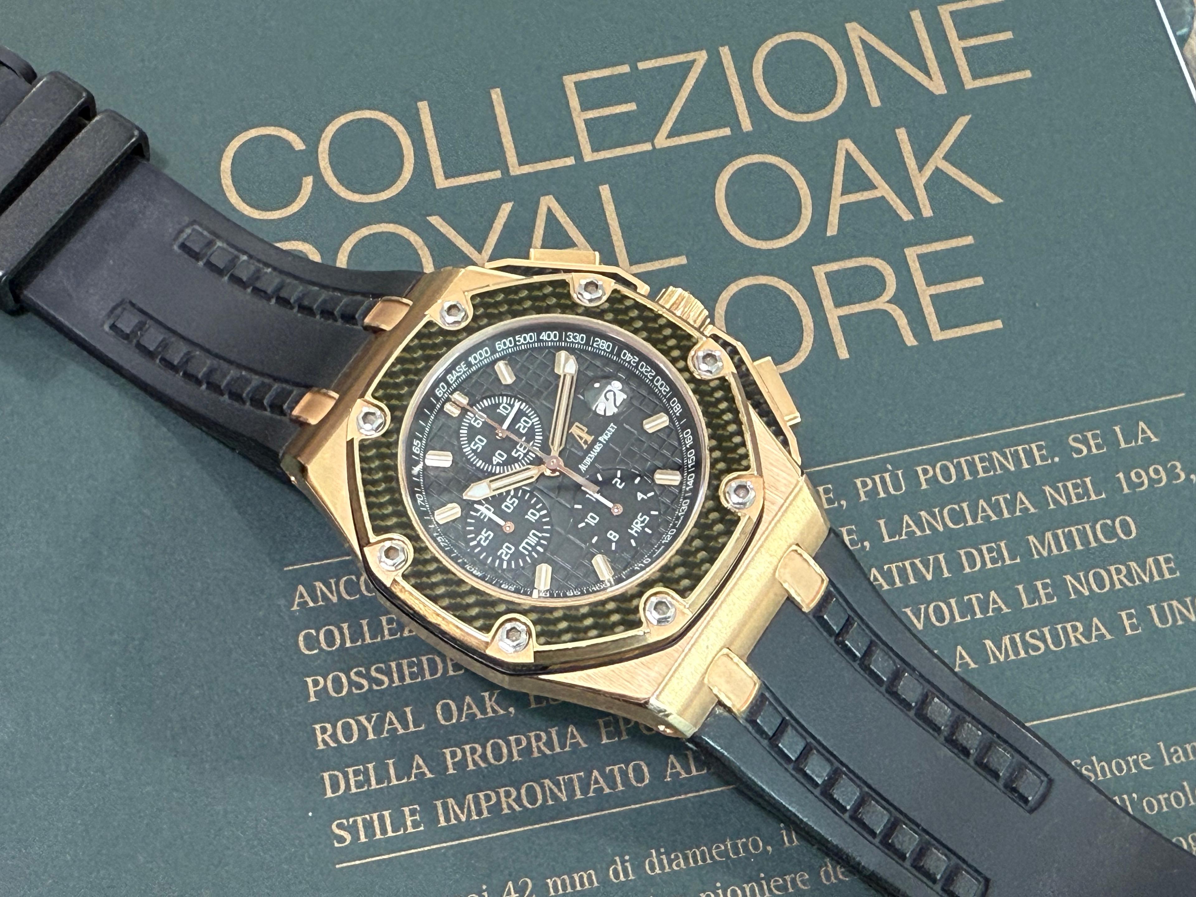 Royal Oak Offshore Chronograph Juan Pablo Montoya Limited 500 Pcs. - 26030RO.OO.D001IN.01