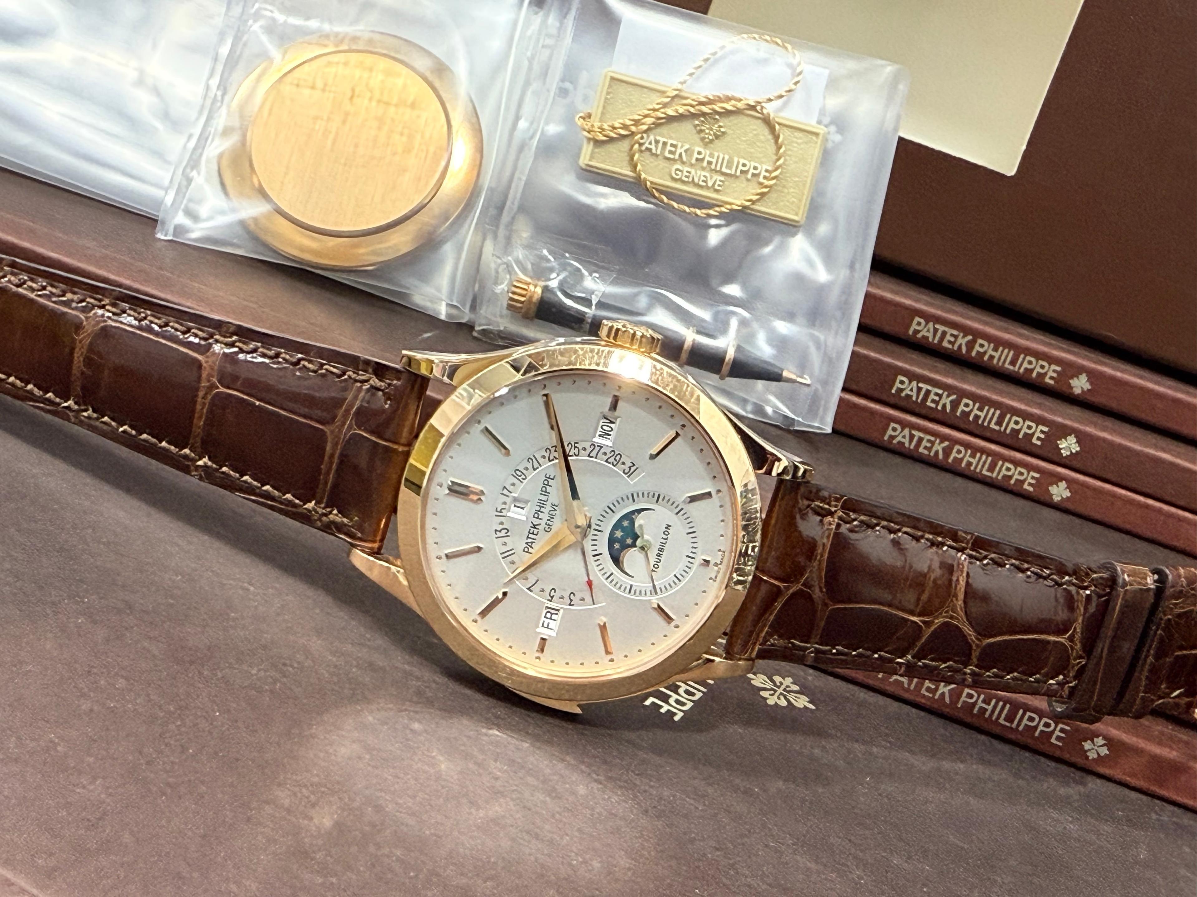 Minute Repeater Tourbillon Retrograde Perpetual Calendar Rose Gold - 5216R-001