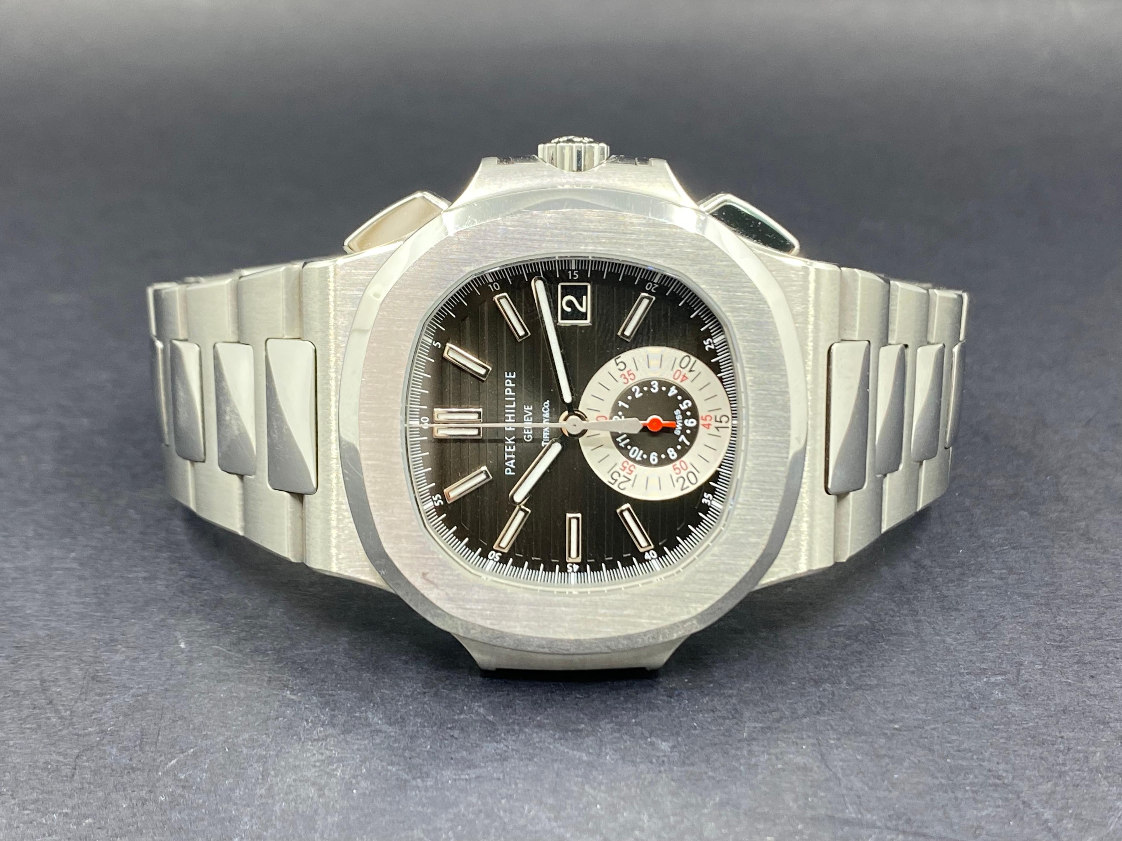 Tiffany & Co. Dial Nautilus Chronograph Steel - 5980/1A-014