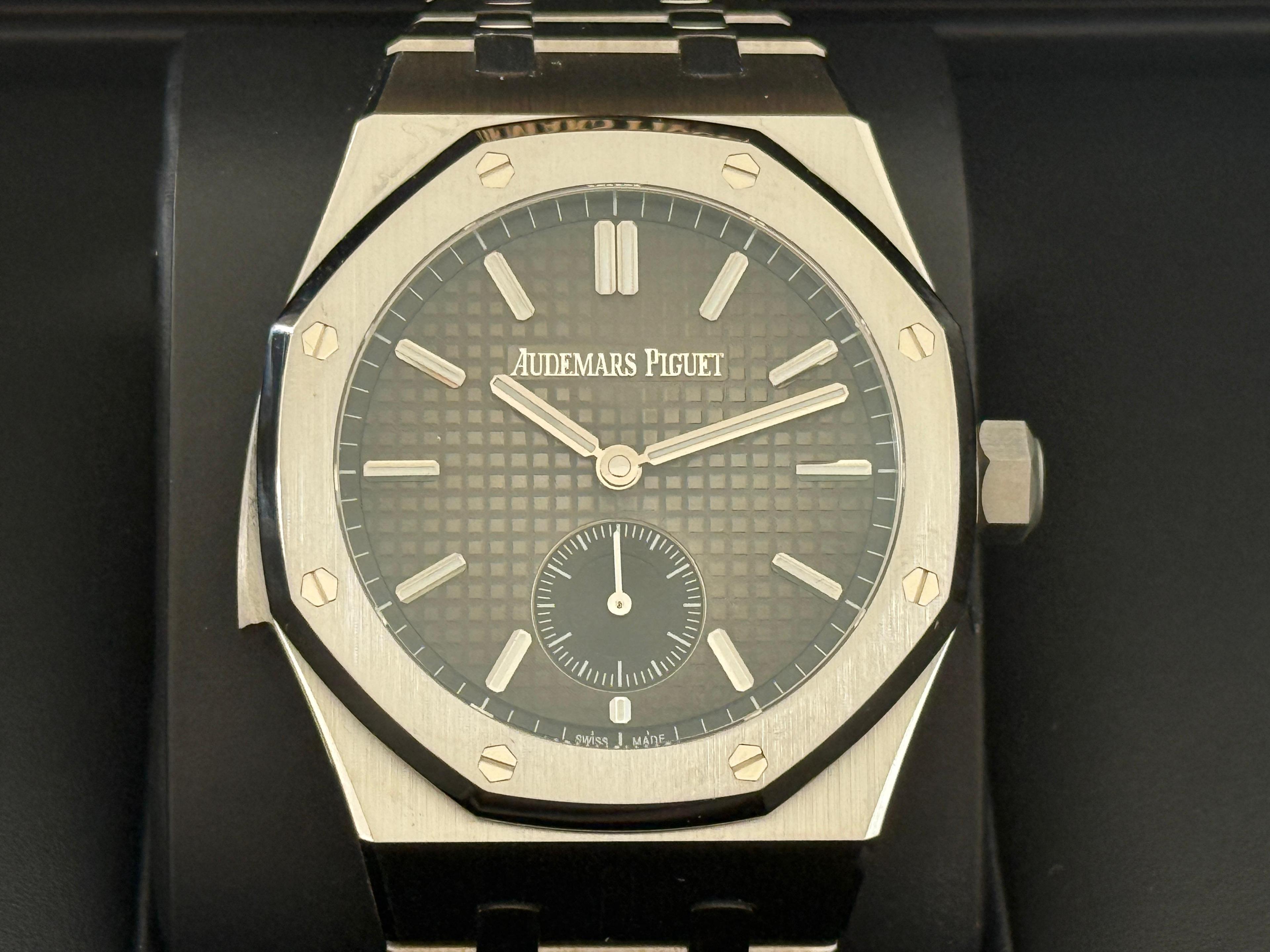 Royal Oak Minute Repeater Supersonnerie Titanium Grey Dial - 26591TI.OO.1252TI.03