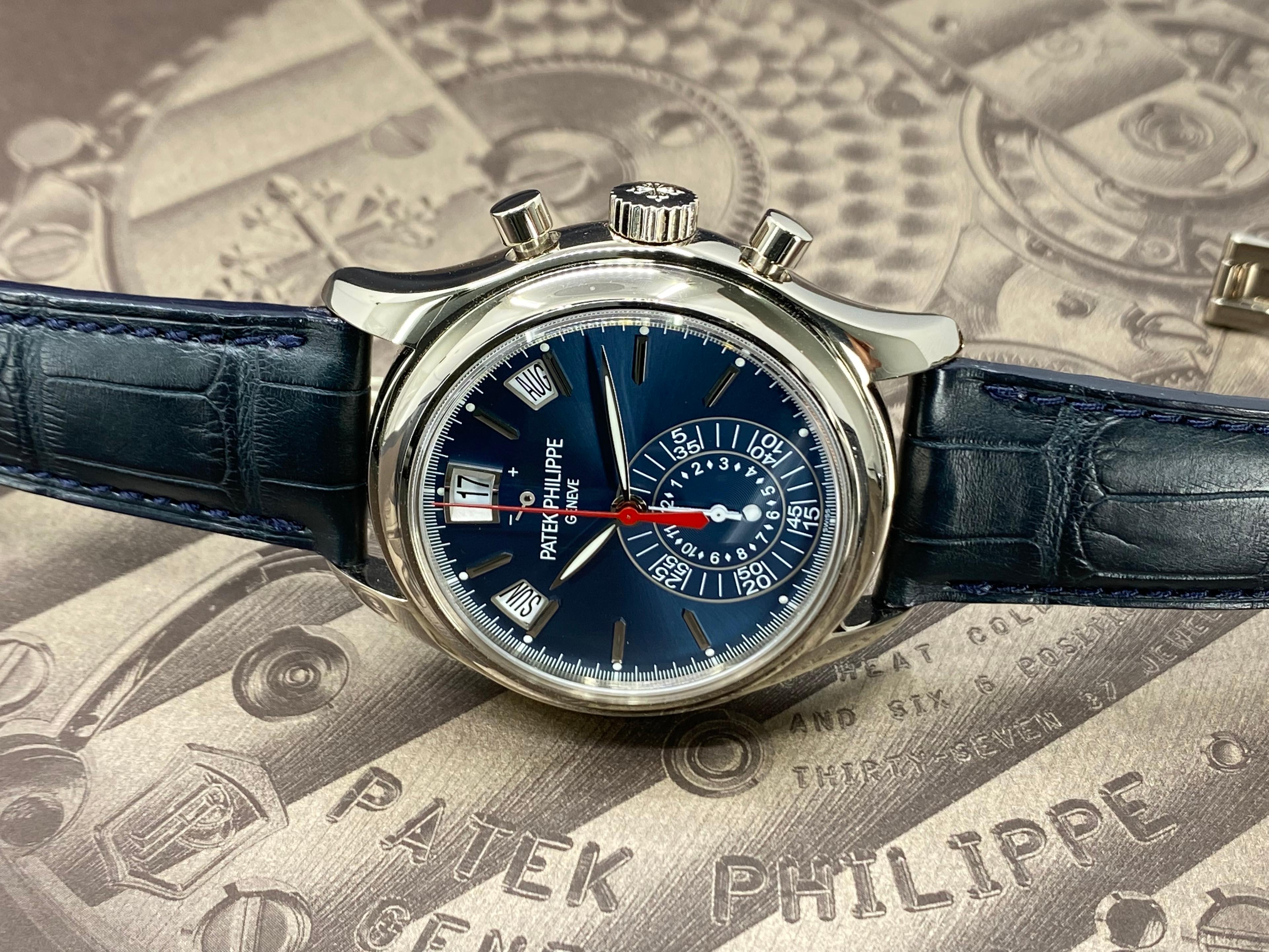 Moscow Boutique Edition White Gold  Annual Calendar Chronograph Limited 100 Pcs. - 5960G-010