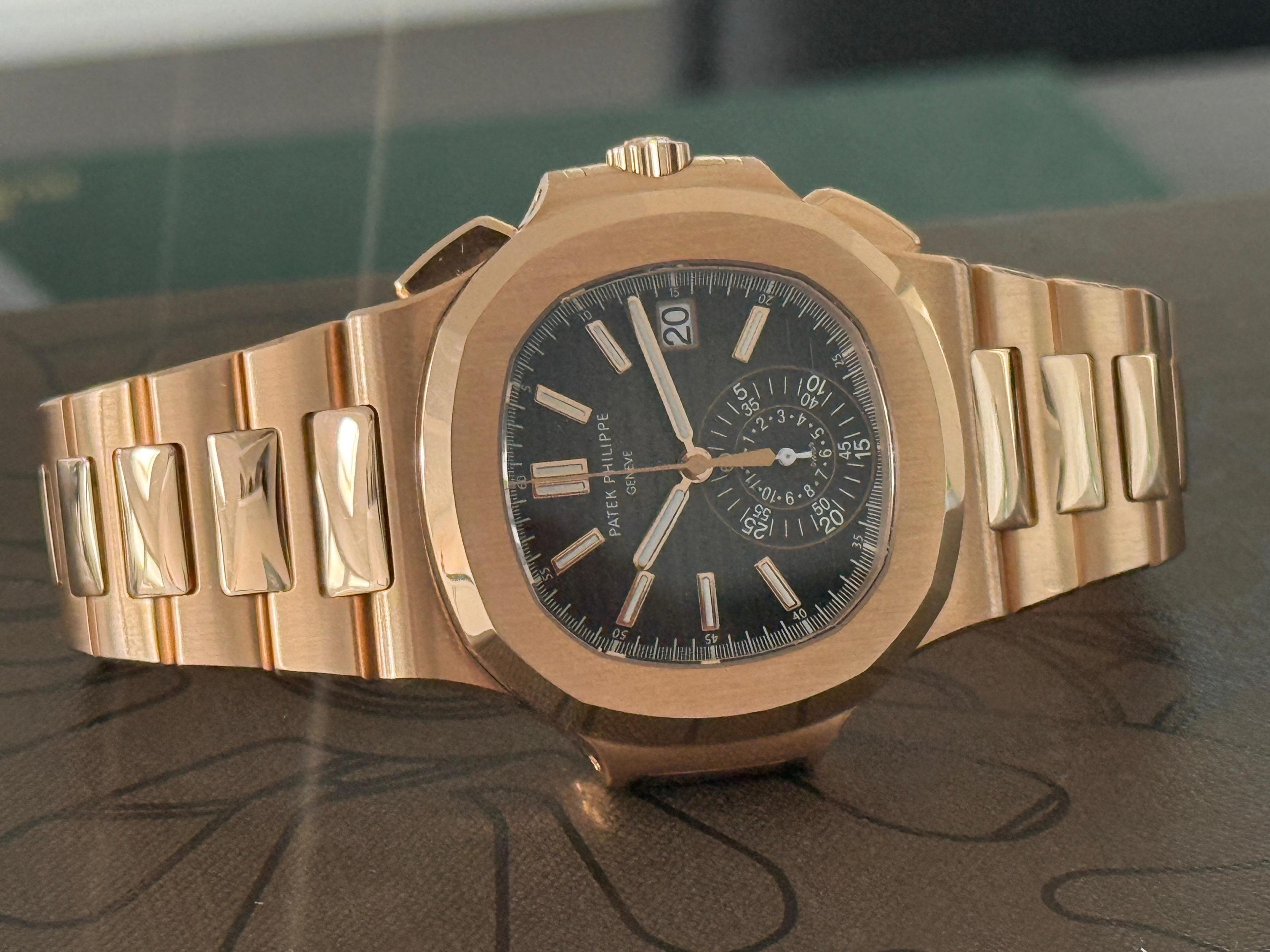 Nautilus Chronograph Rose Gold - 5980/1R-001