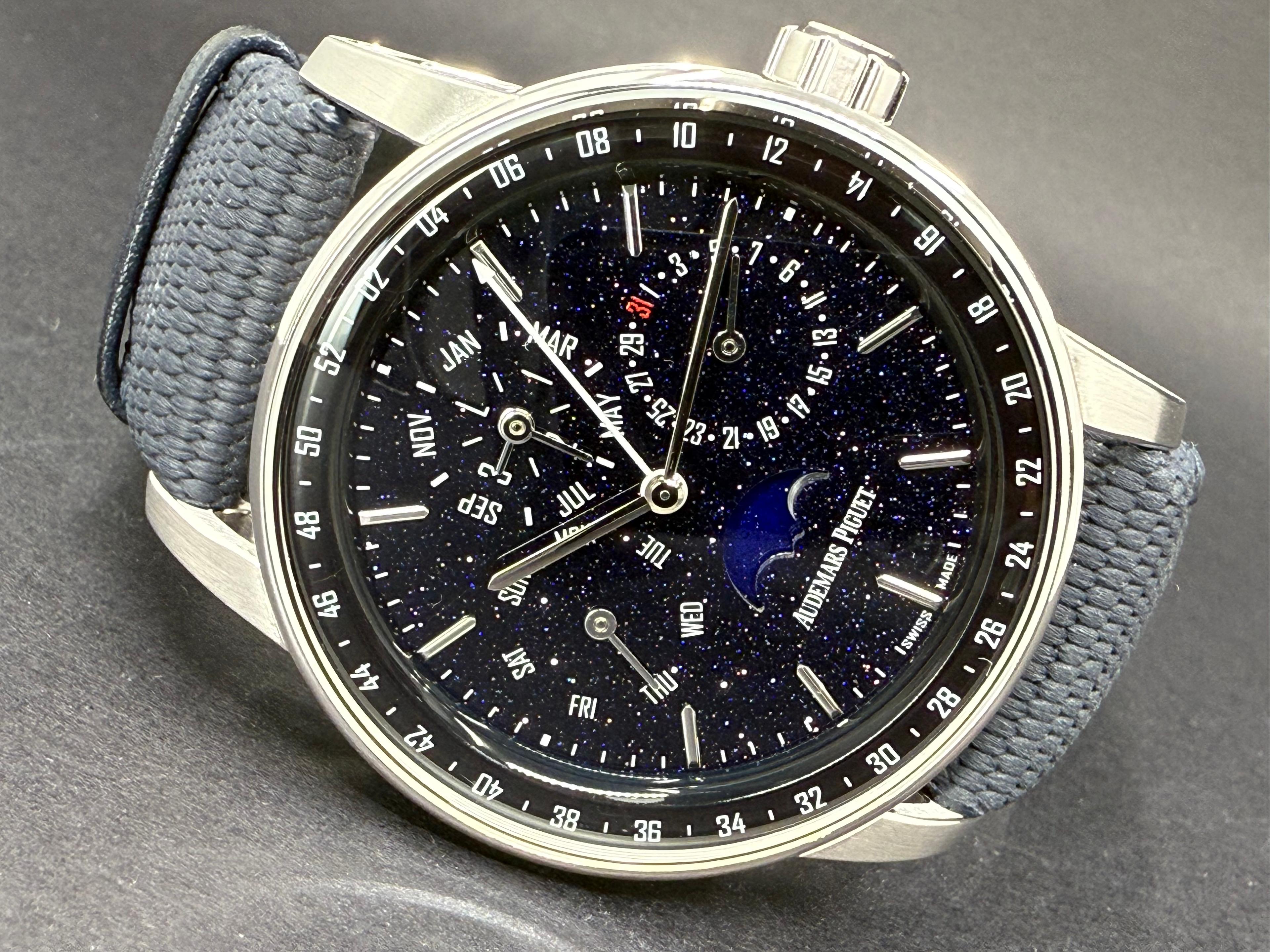 Perpetual Calendar CODE 11.59 White Gold - 26394BC.OO.D027KB.01