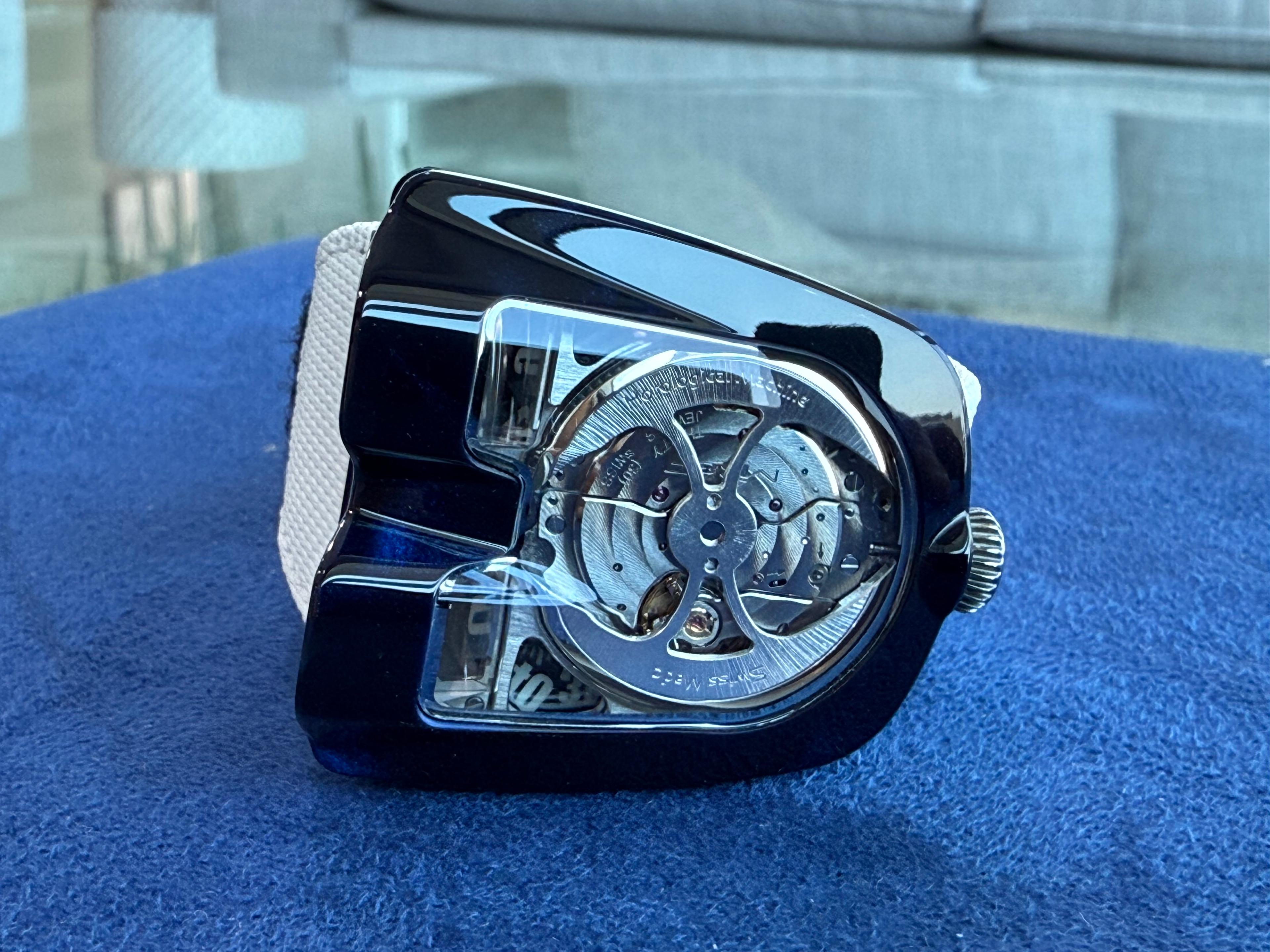 Horological Machine Mark 2 Titanium Blue Limited Edition 33 Pcs. 