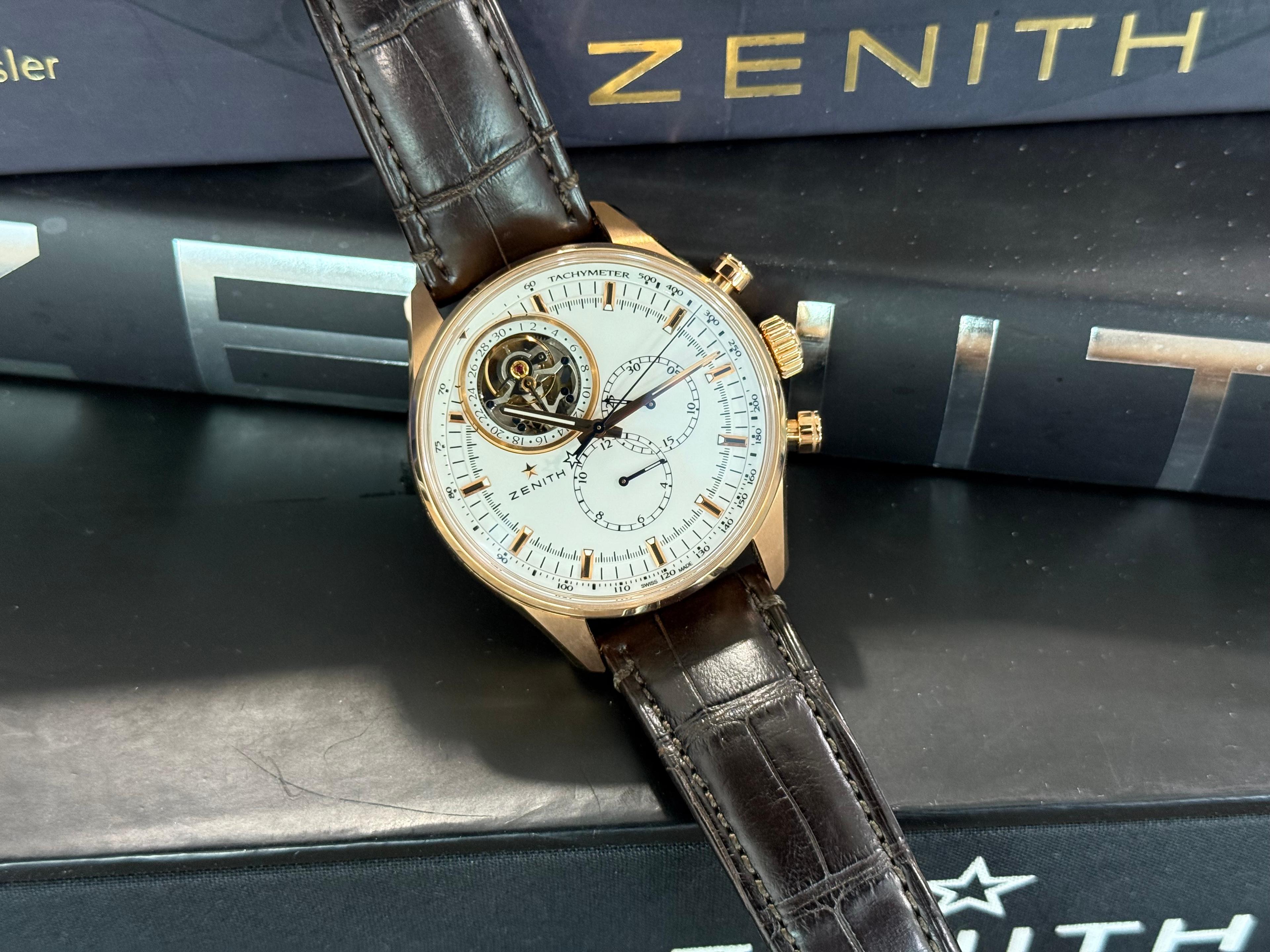 El Primero Tourbillon Rose Gold - 18.2280.4035