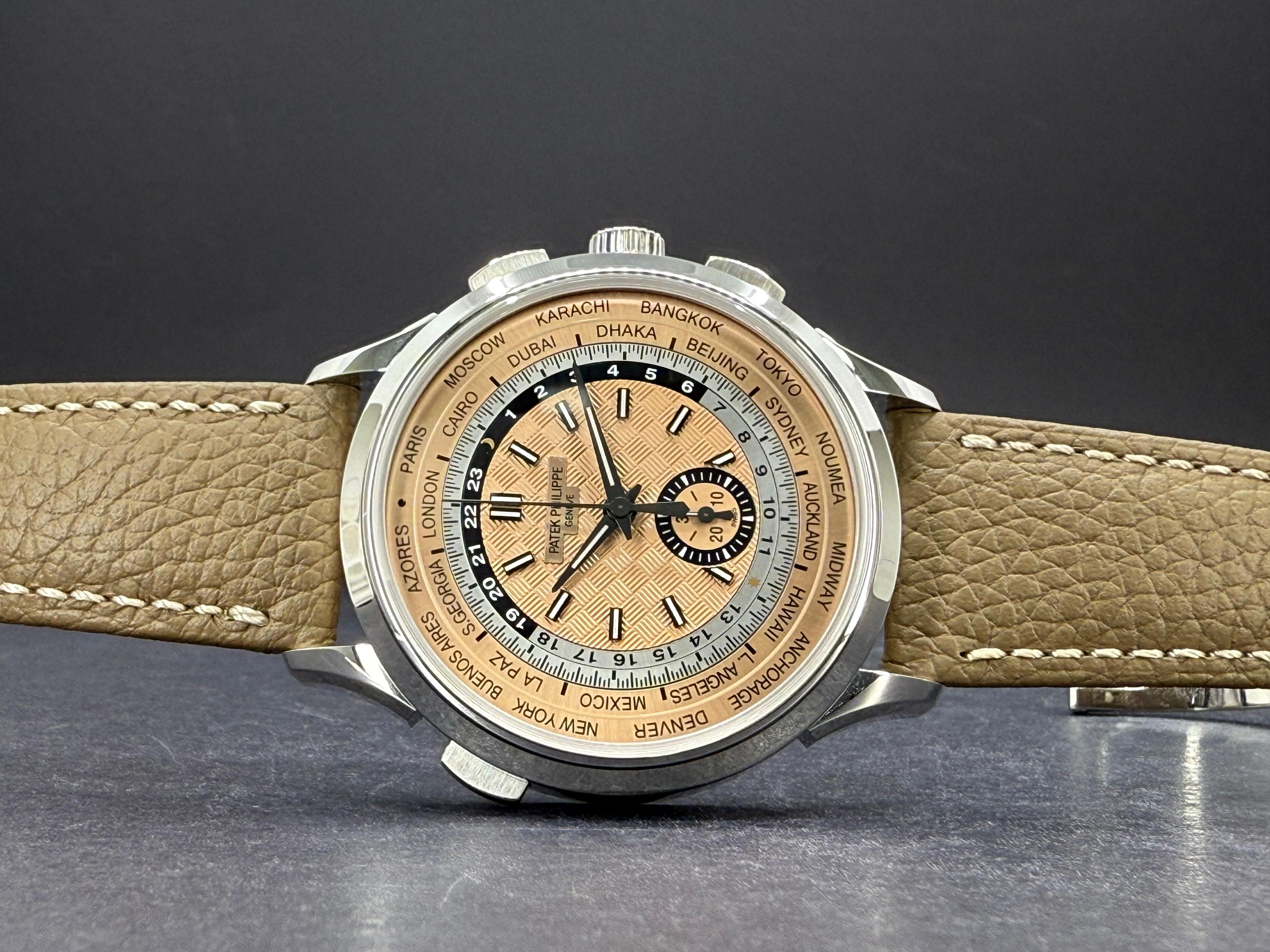 Complications World Time Chronograph Flyback Steel - 5935A-001